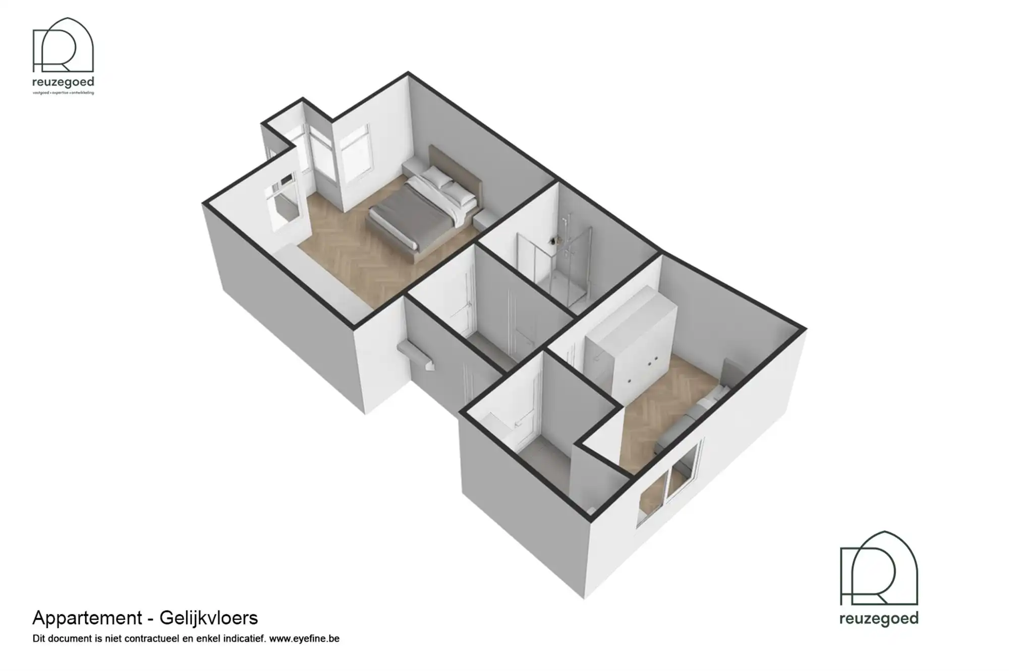 Parel van een triplex (2-3 slaapkamers) in hartje Mechelen! foto 20