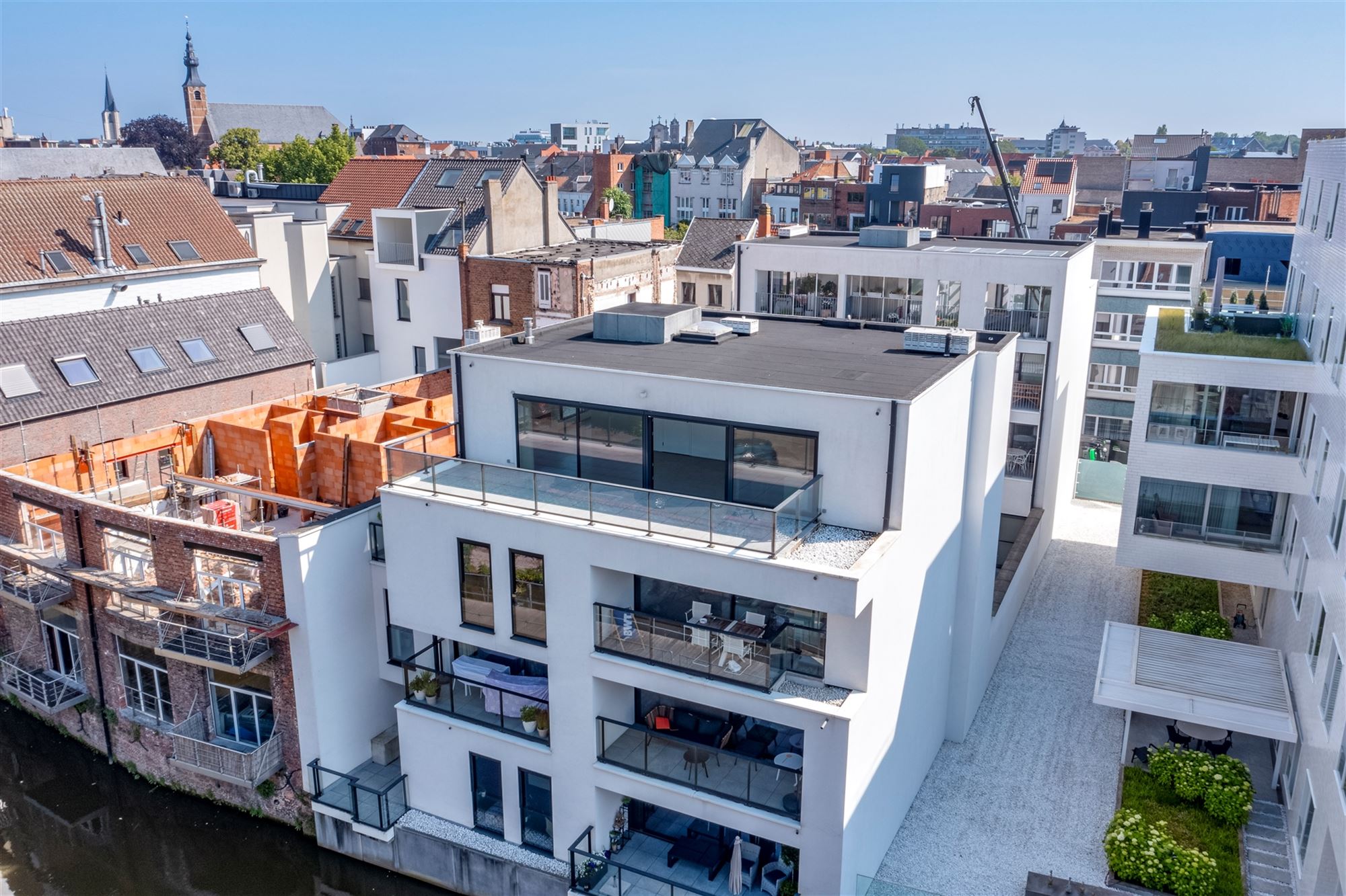 Penthouse met groot terras in centrum Mechelen foto 3