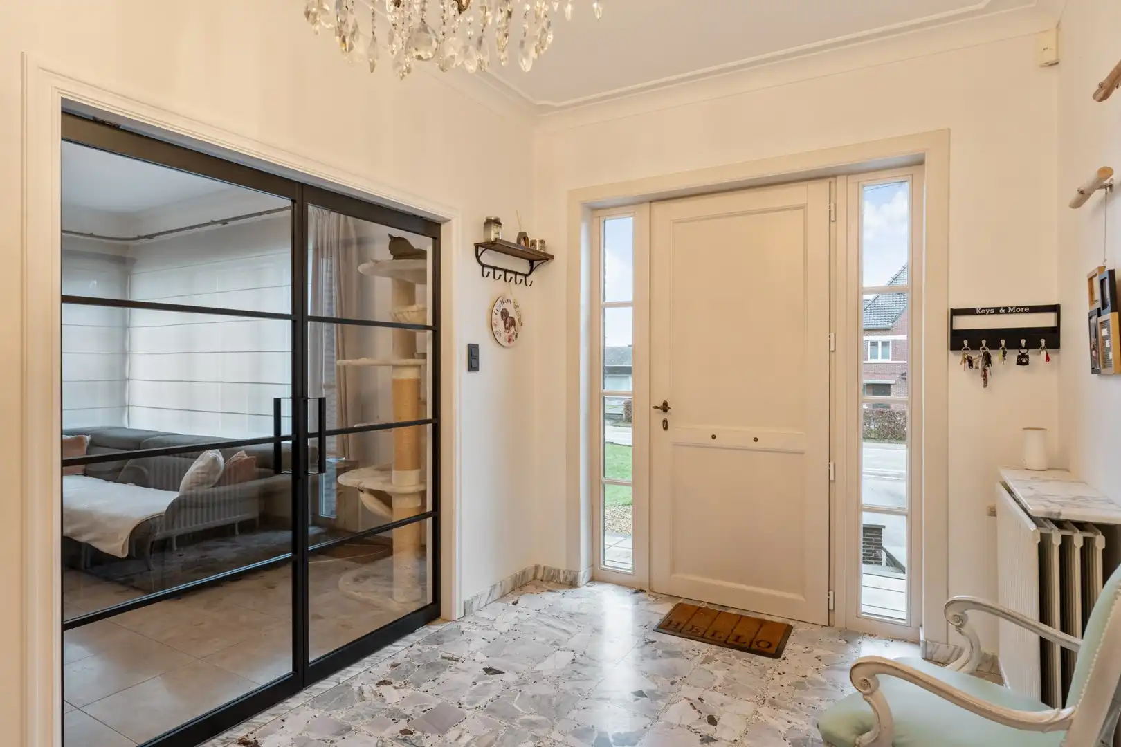 Instapklare woning met 3 slaapkamers, veranda en tuin met open zicht op de weides. foto 13