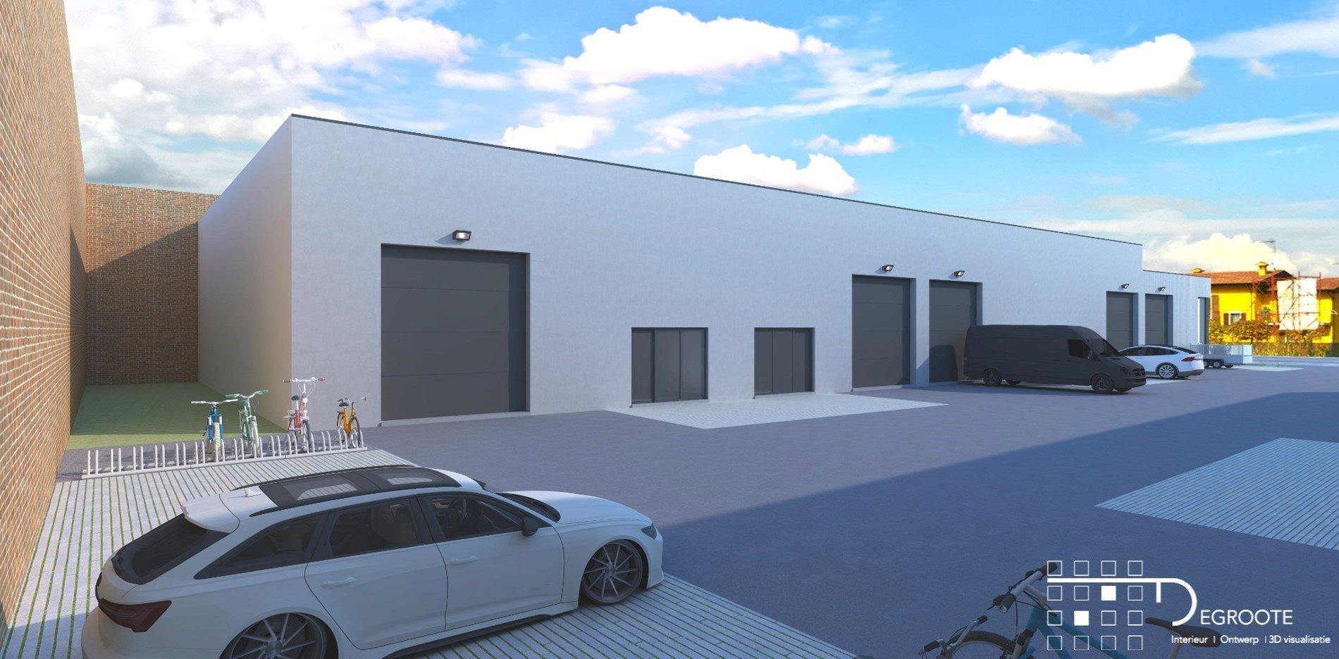Nieuwbouw KMO-Unit in Waregem/Sint-Eloois-Vijve incl. 2 standplaatsen (Unit 1) foto 10