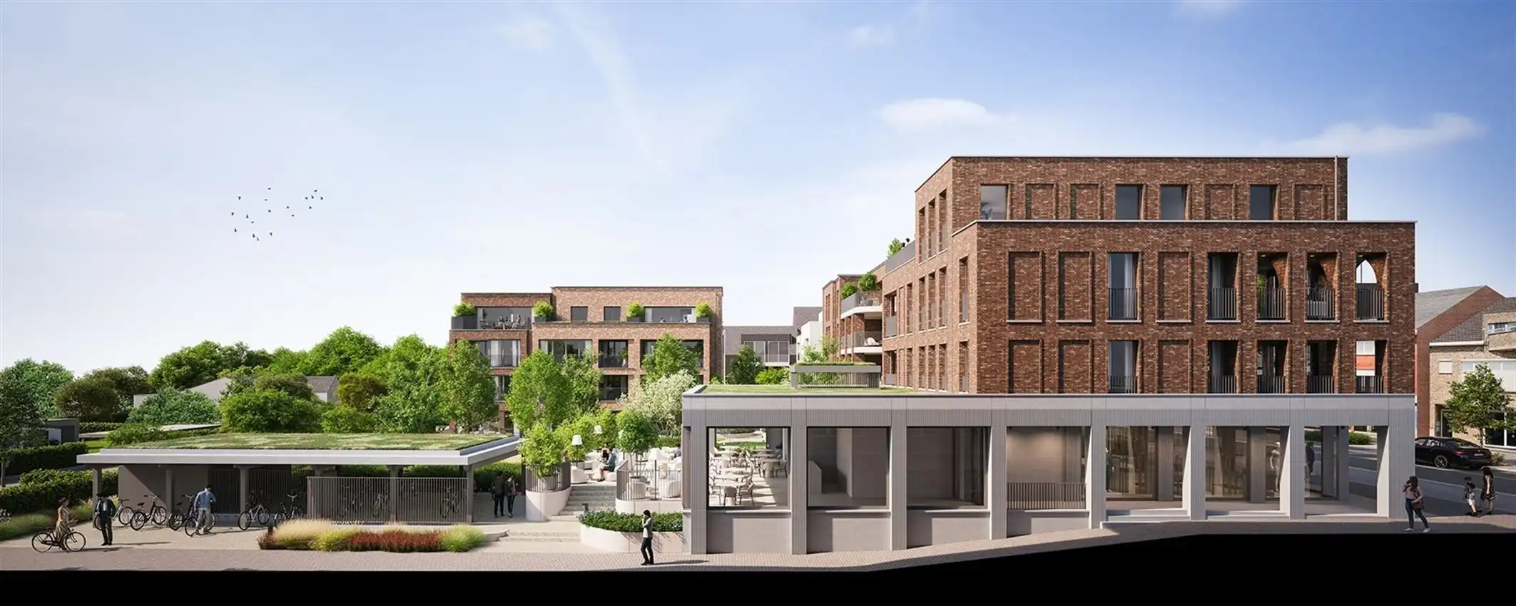 Riant 2 slk appartement 110m² met overdekt terras foto 20