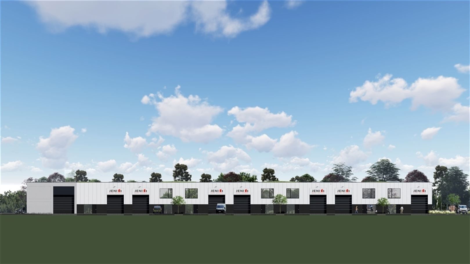 Nieuwbouw KMO units in bedrijvenpark De Zwaan te Schoten foto 13