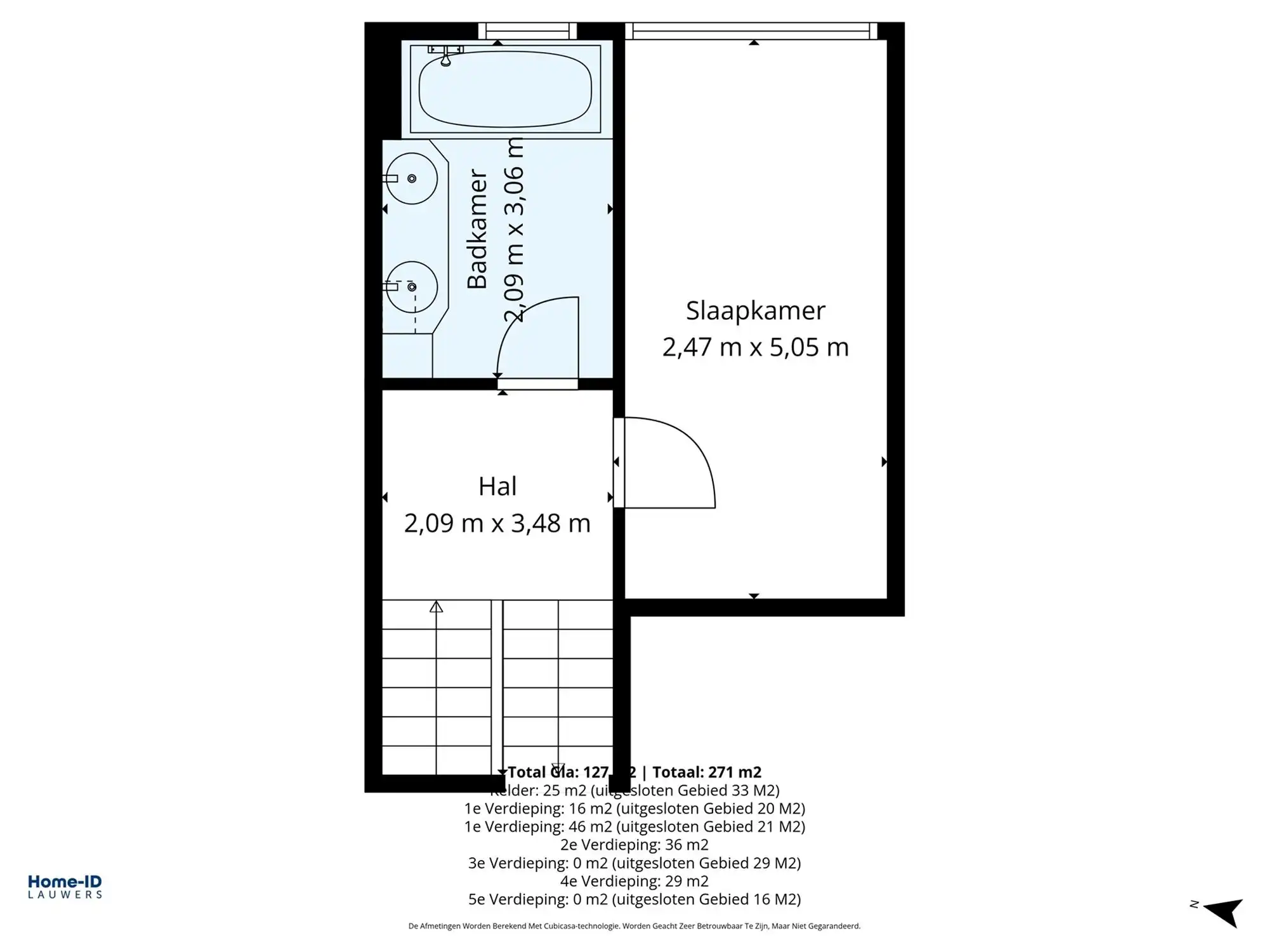 rustig gelegen gezinswoning met 4 slpks, garage en tuin foto 39
