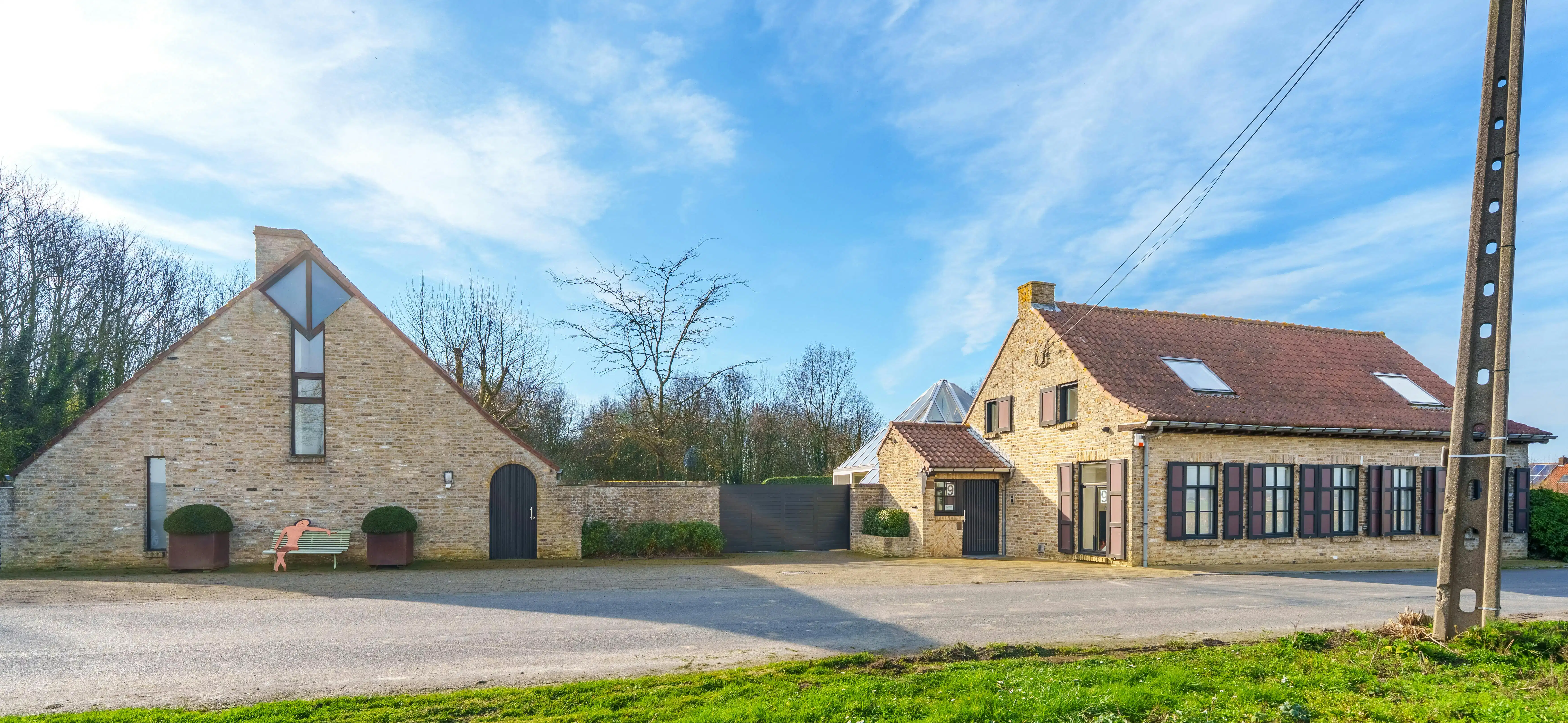 Exclusieve villa met tuin en zwembad op 1,6 ha in Krombeke foto 29