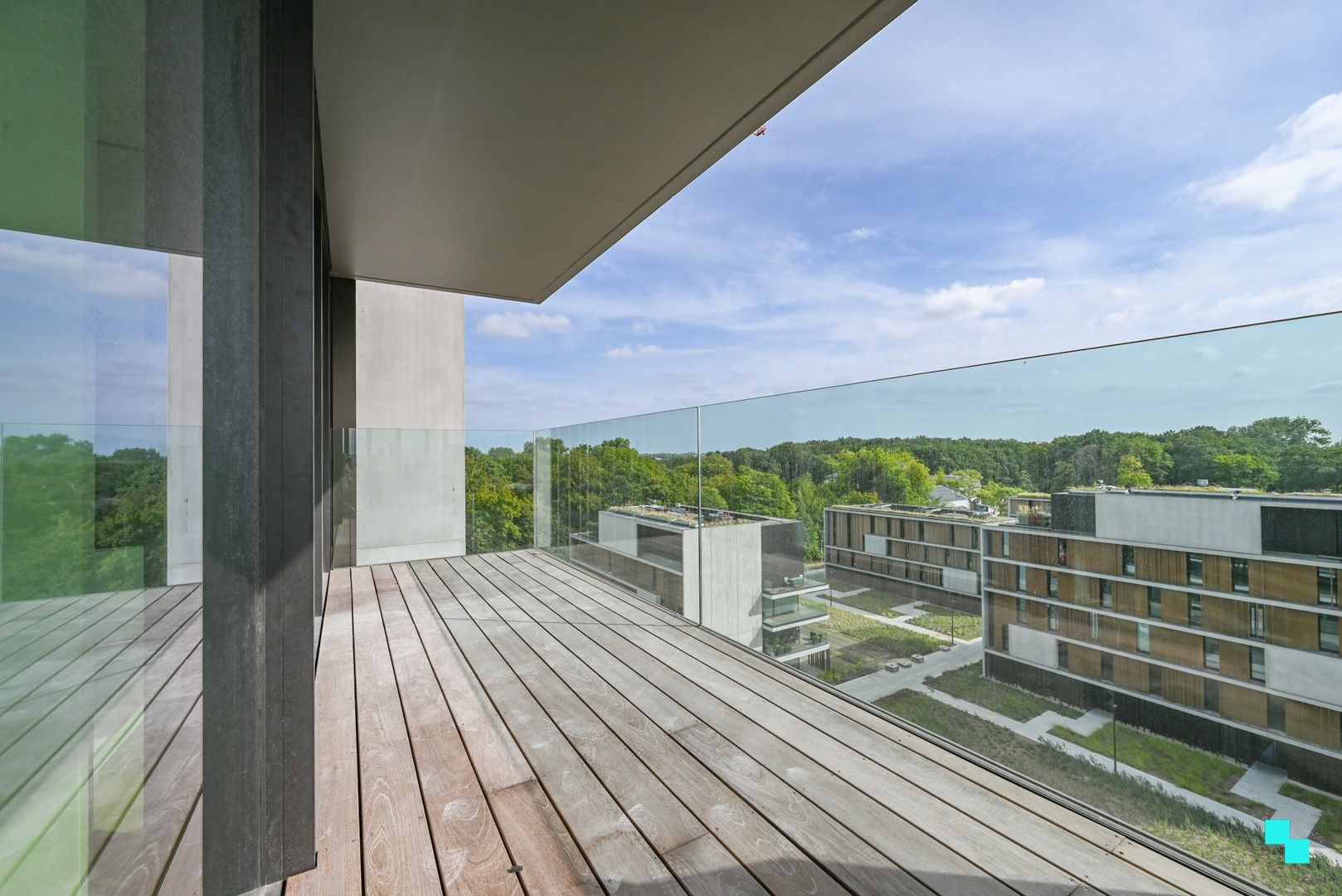 Stijlvol appartement met dubbel terras aan kasteel Blauwhuis foto 5