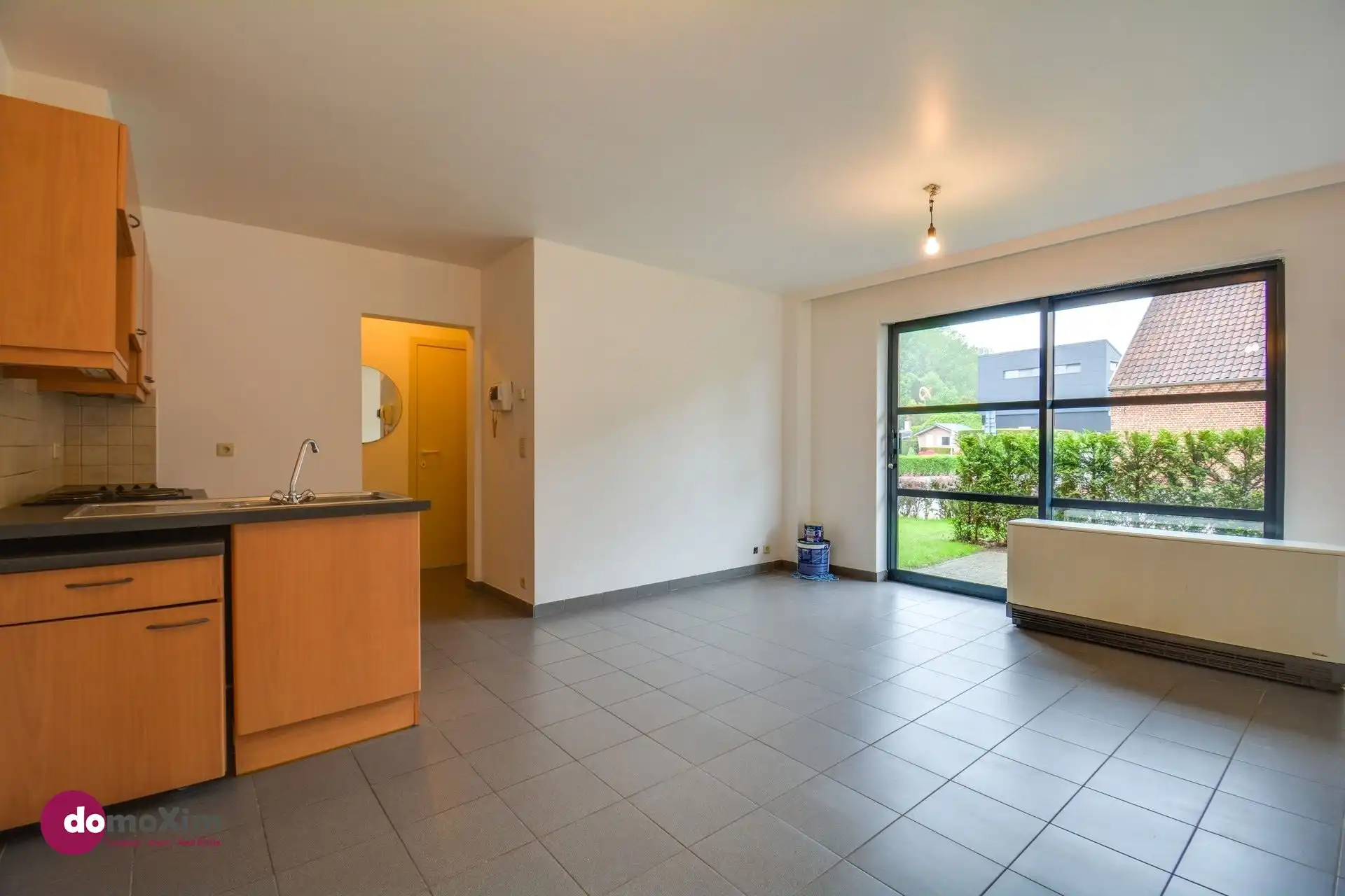 Gelijkvloerse studio met één slaapkamer in Boortmeerbeek foto 5