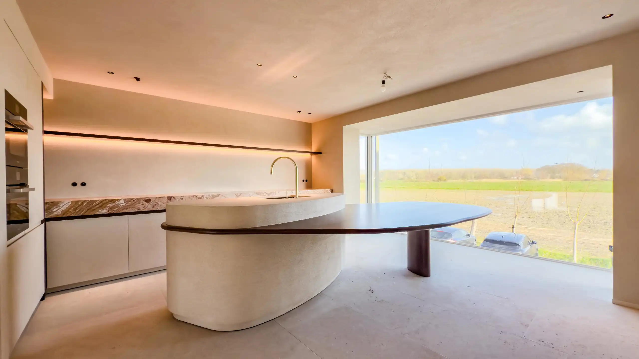 Exclusieve townhouse - panoramische zichten over de polders foto 3