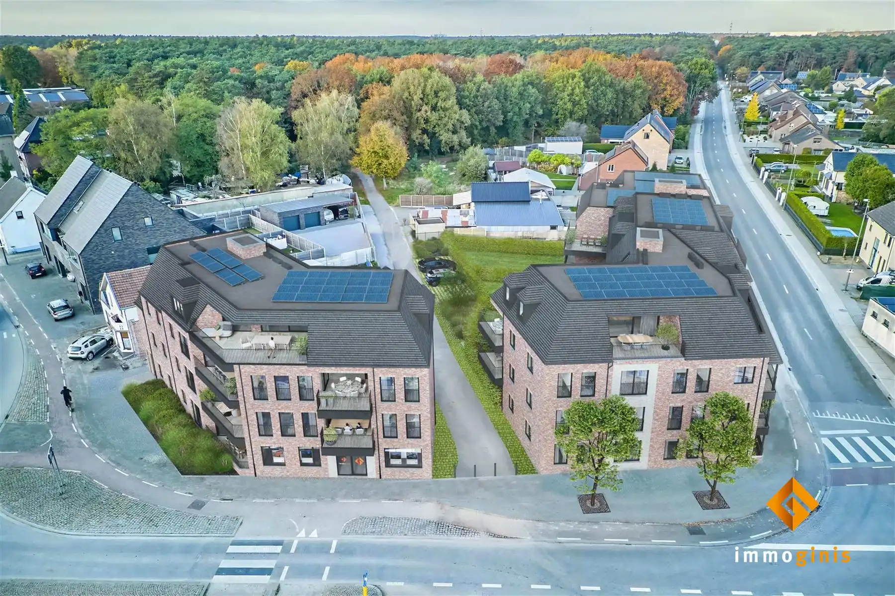 OPEN WERF! Appartement (eerste verdieping) met 2 slaapkamers en overdekt terras.  foto 4