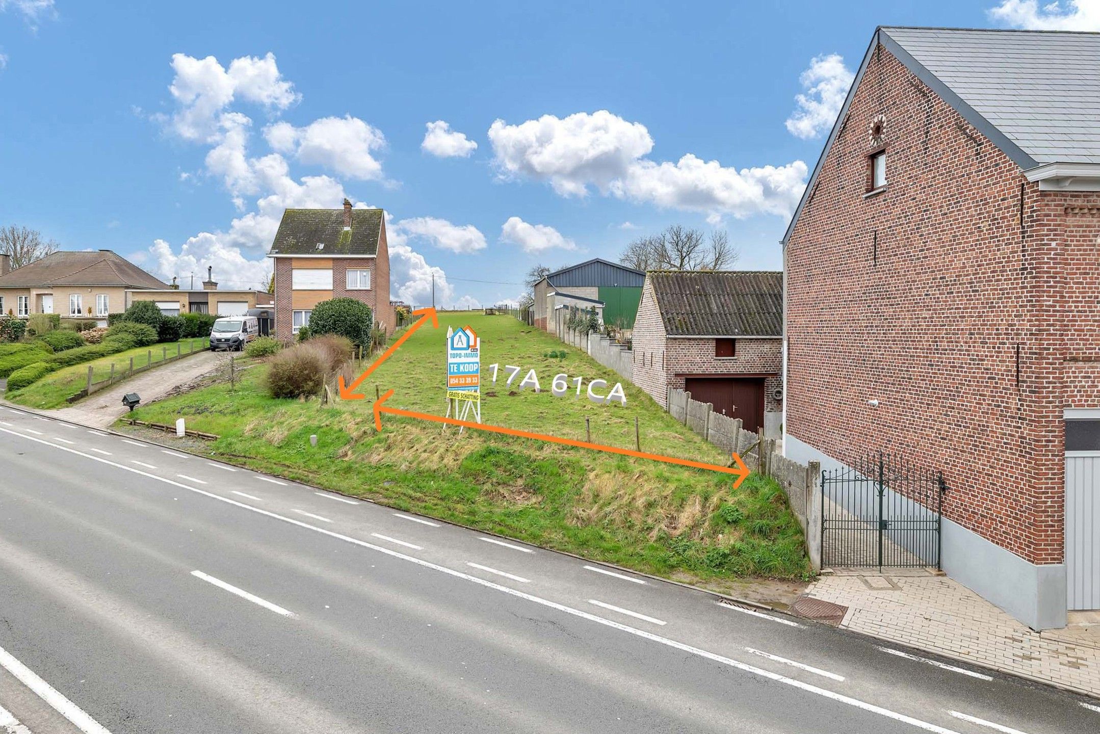 Landelijk gelegen bouwgrond op 17a 61ca met PRACHTIG ZICHT! foto 2