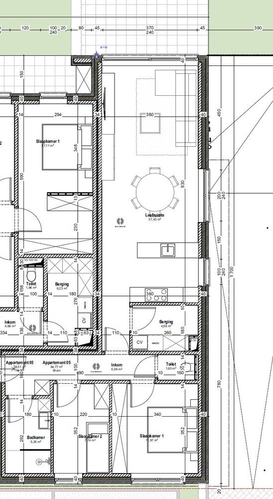 REEDS 45% VERKOCHT ! HEUSDEN RESIDENTIE DE POORTHOEF (TOPLOCATIE op slechts 100m van kerkplein): 11 moderne appartementen (92-110m²) foto 13