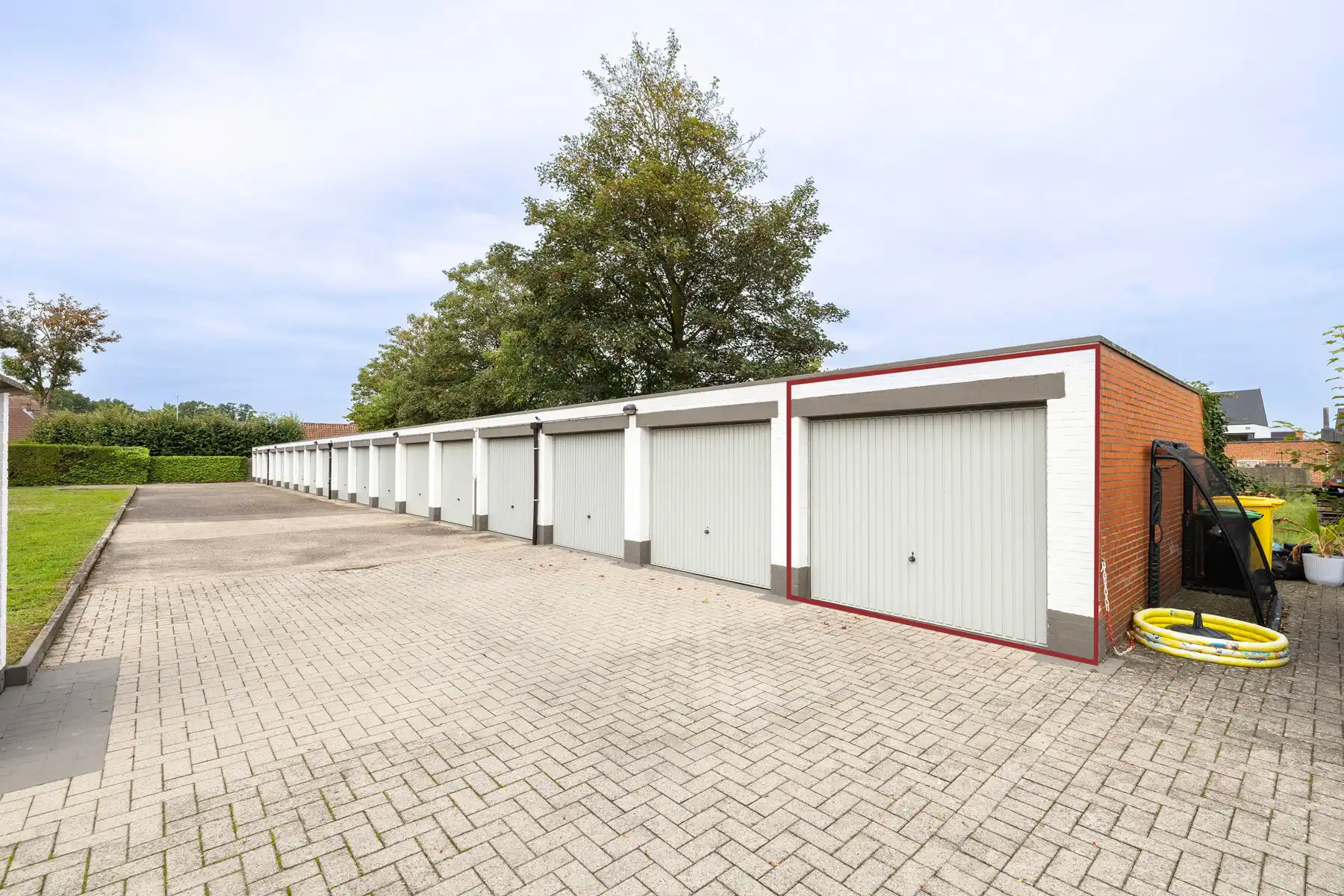 GLV app met 2 slpk, bureau en garagebox foto 15