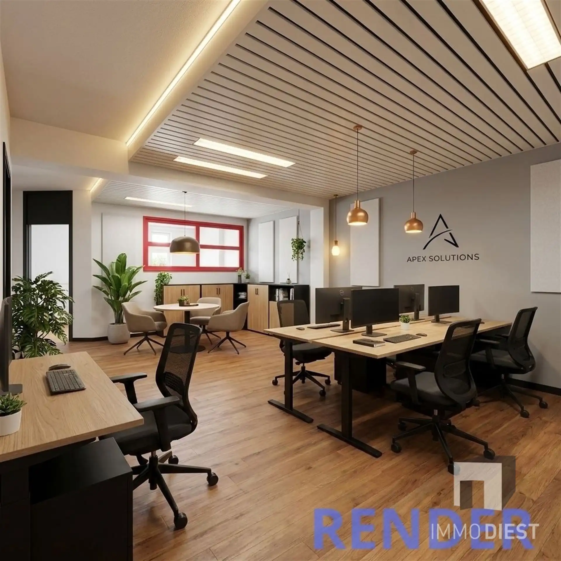 Groot kantoor (187m²) met parking en kelder foto 16