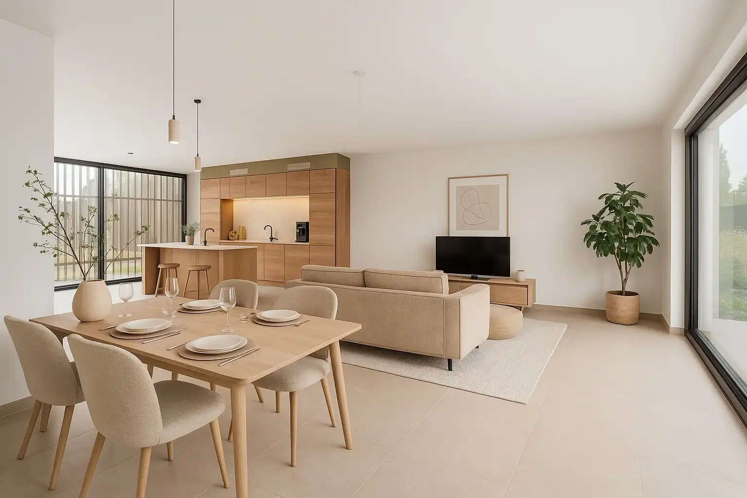 Nieuwbouwwoning met drie slaapkamers te koop in Drongen foto 2