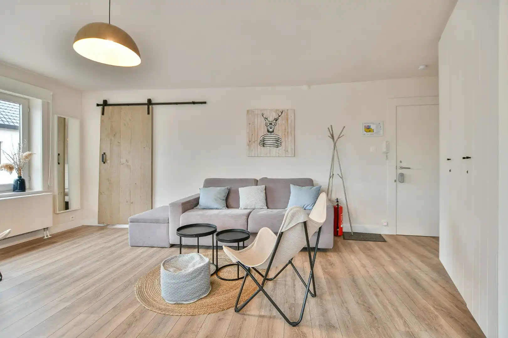 Lichtrijk éénslaapkamerappartement nabij centrum en bos in De Haan foto 5