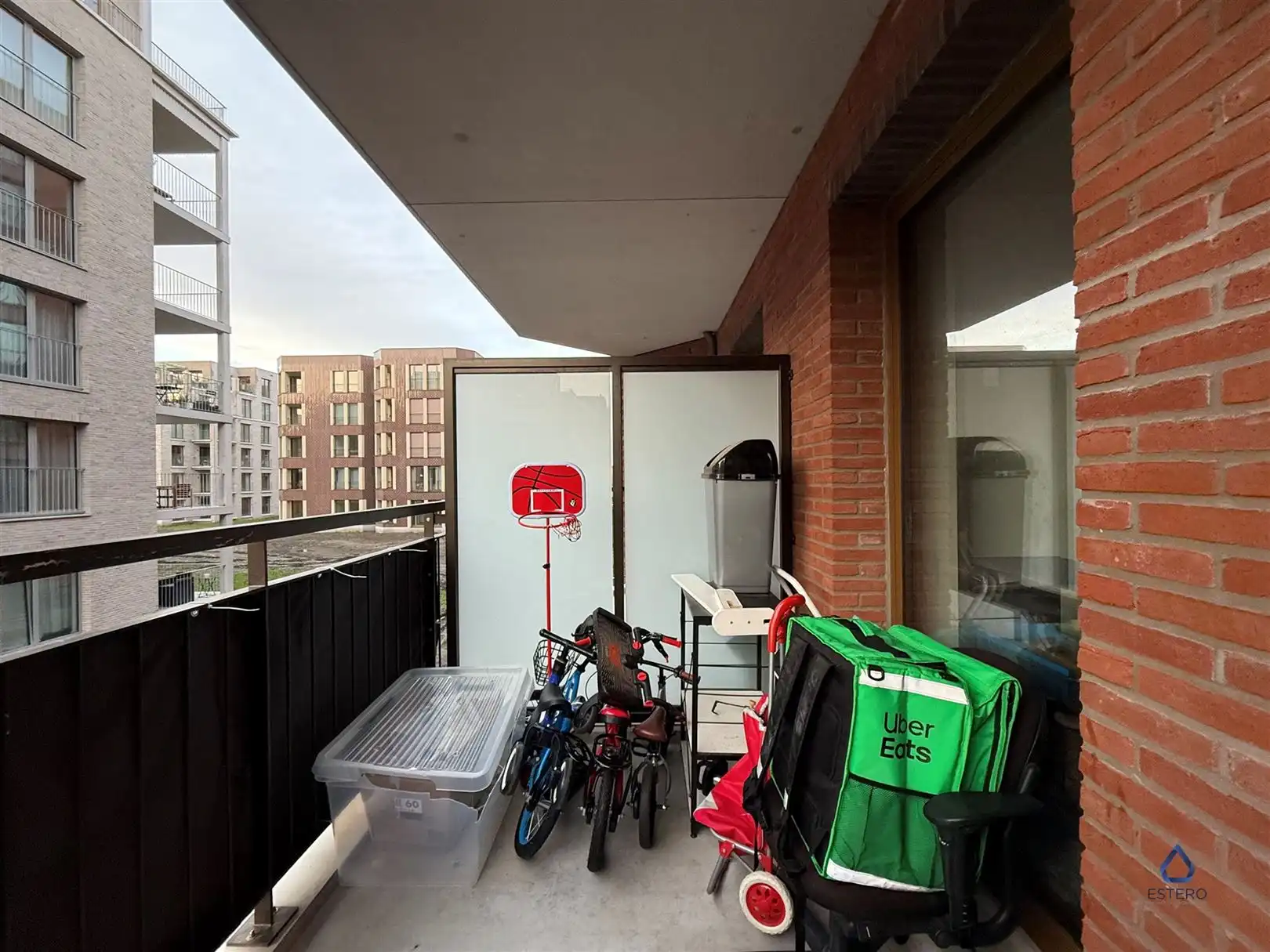 Modern nieuwbouwappt 2-SLK met Terras te Tour & Taxis foto 12