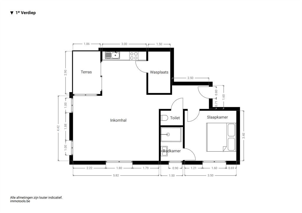 lichtrijk nieuwbouwappartement met terras foto 14