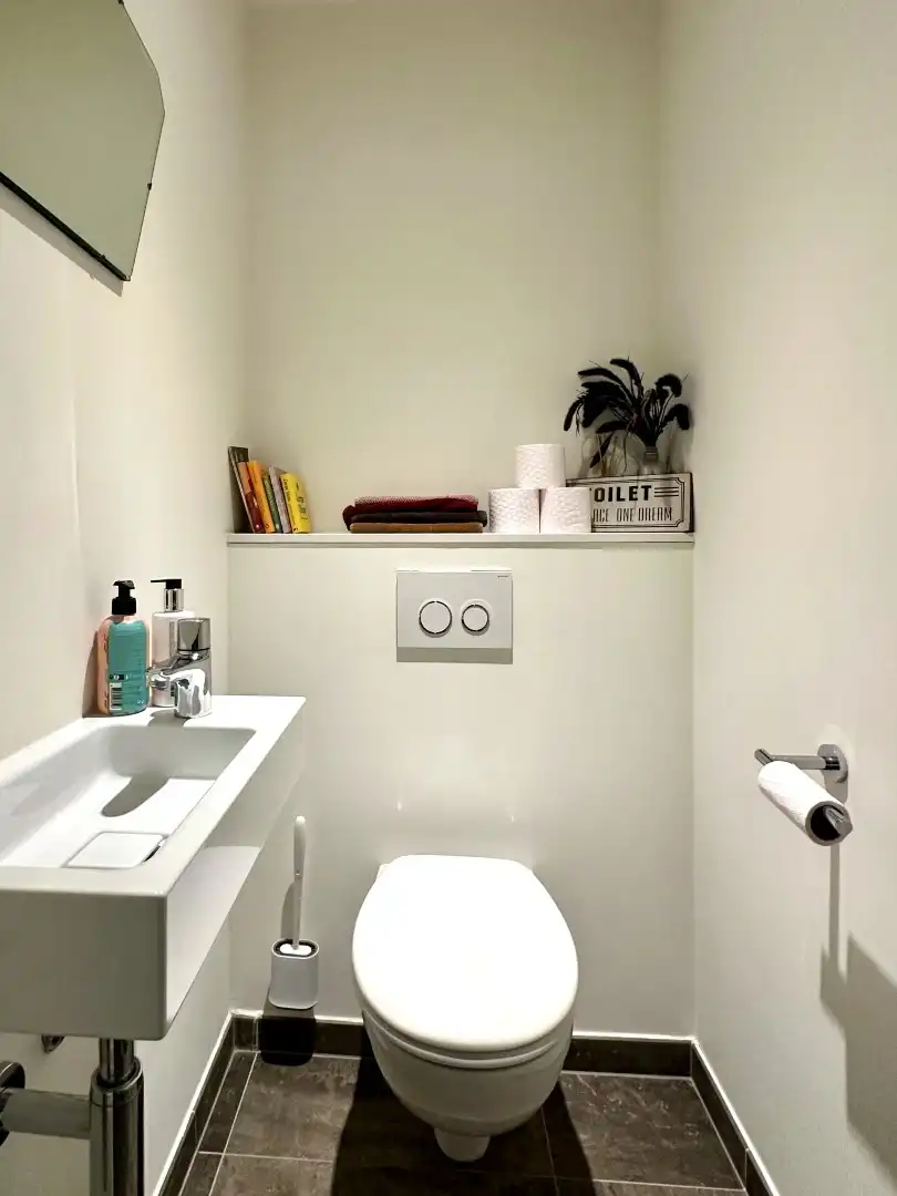 Modern penthouse met drie slaapkamers, groot terras en zicht op het groen  foto 10