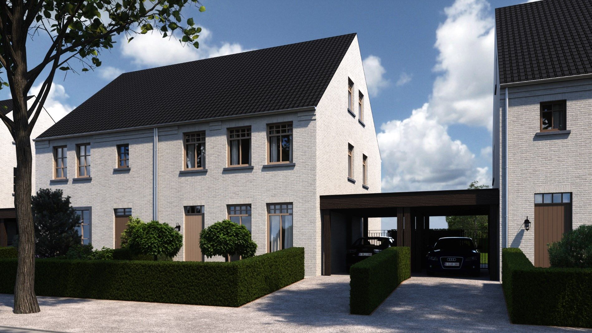 Vier nieuwbouwwoningen met 5 slaapkamers in Elen foto 8