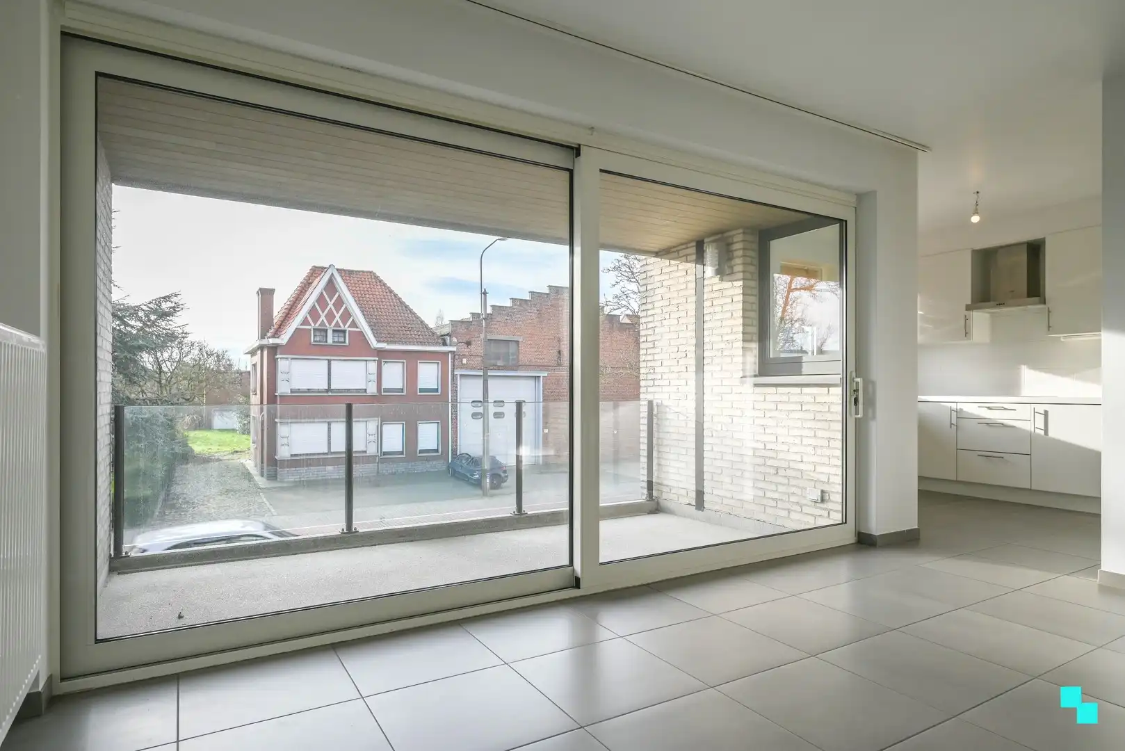 Energiezuinig appartement met twee terrassen in Wielsbeke foto 6