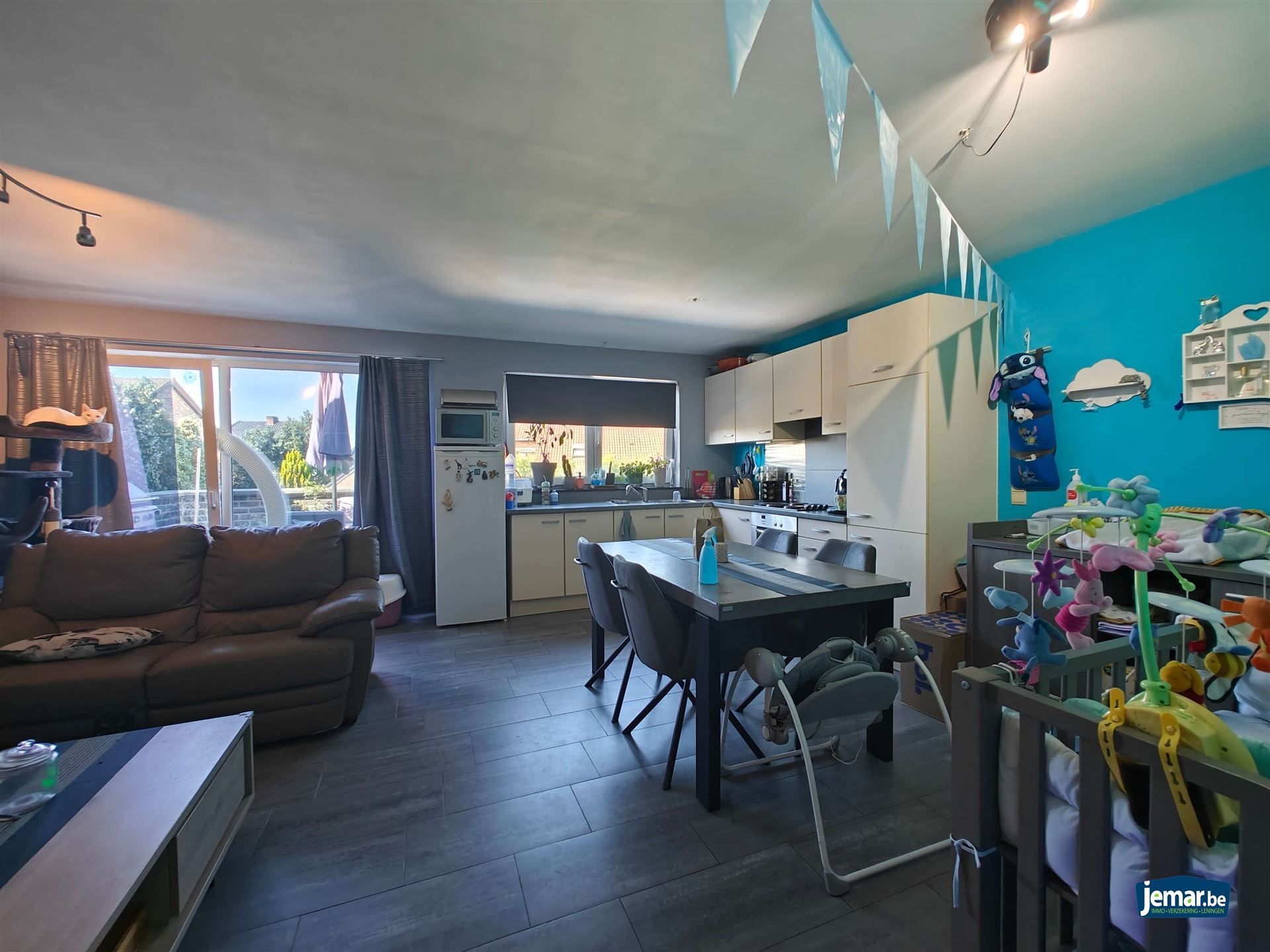 éénslaapkamerappertement met parking + berging in de kelder  foto 4