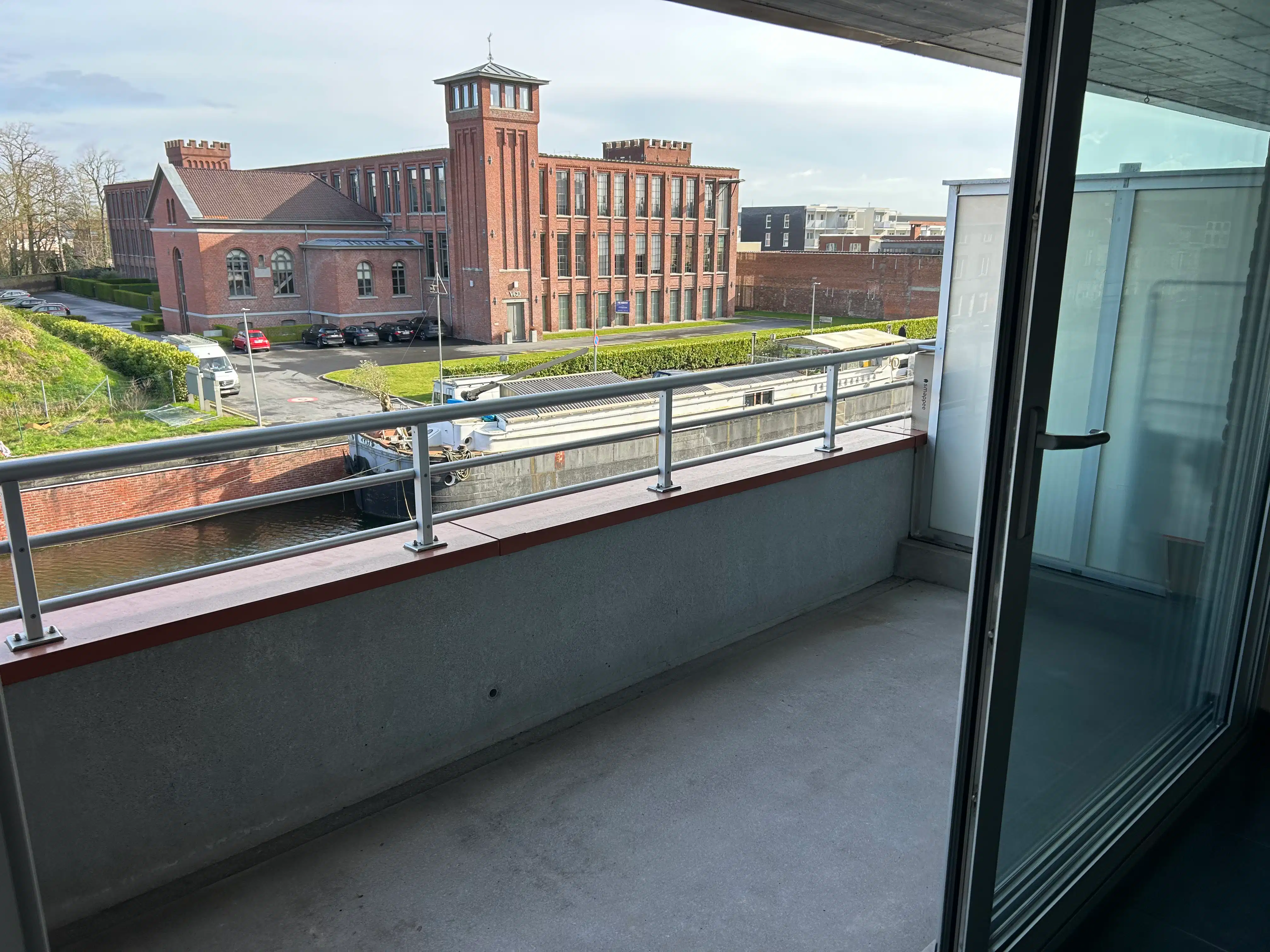 Recent appartement met 2 terrassen en garage met prachtig zicht op de Leie. foto 14