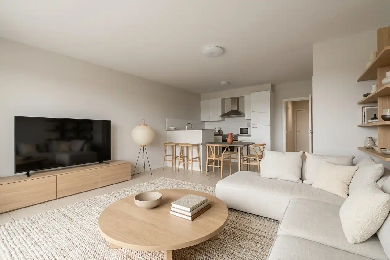 Lichtrijk appartement gelegen op de tweede verdieping foto {{pictureIndex}}