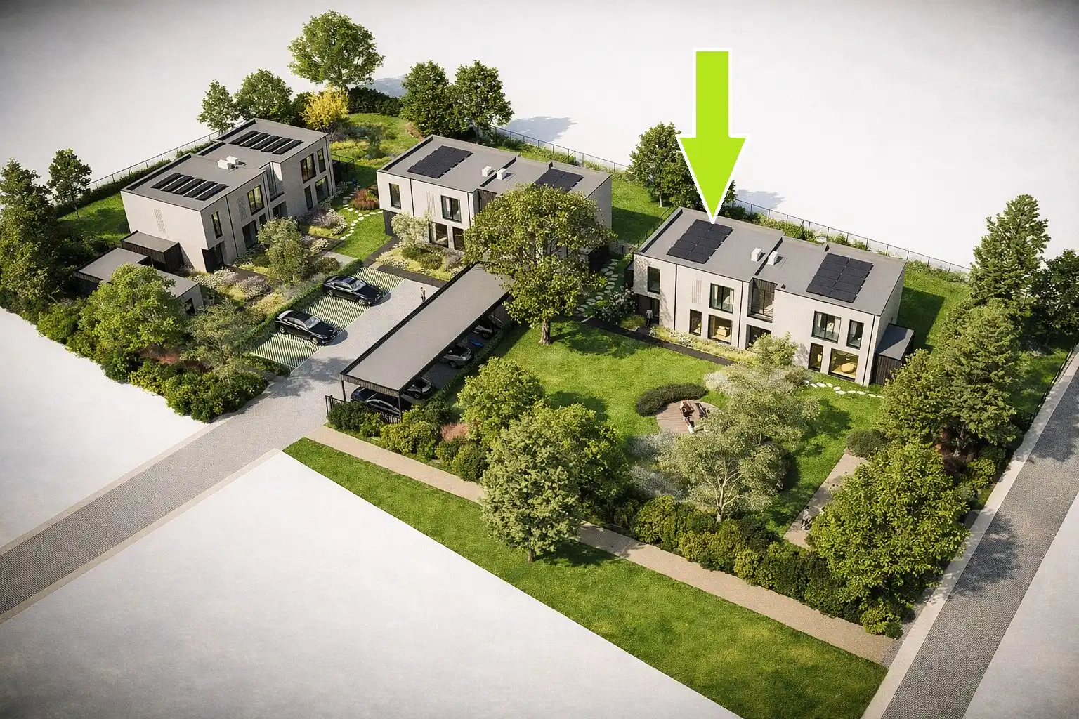 Nieuwbouwwoning op afgesloten domein foto 5