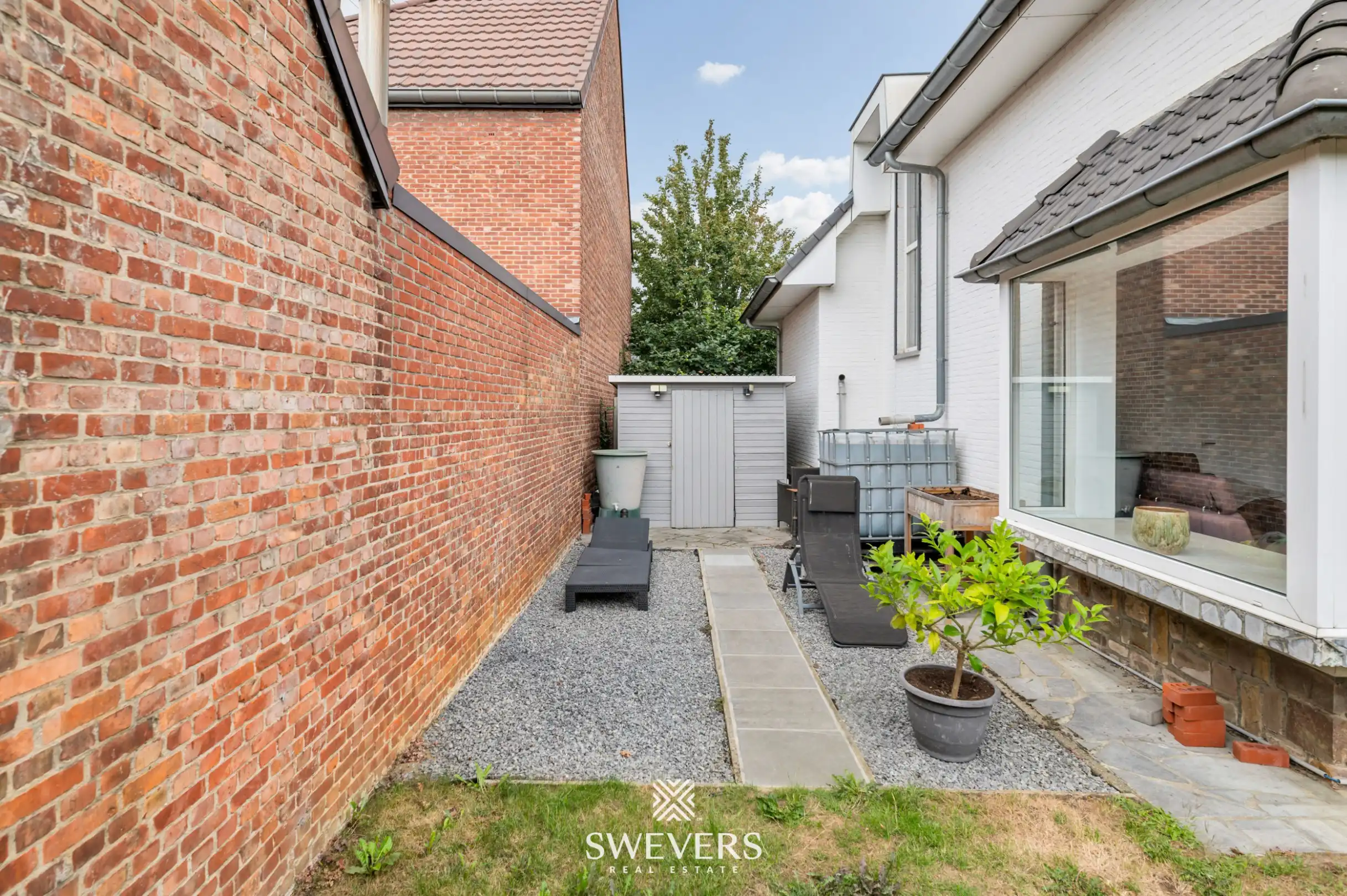 Open bebouwing met 3 slaapkamers, zuidgerichte tuin, garage en carport in Koersel foto 23