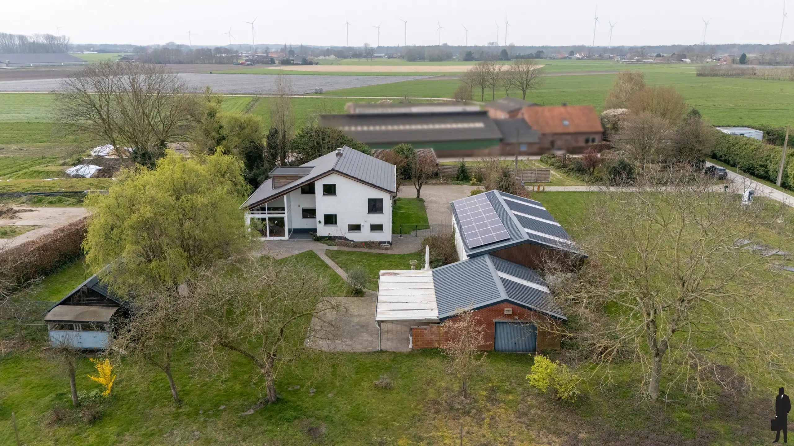 Ruime woning met weids uitzicht op 4.615 m² in Meerle foto 6