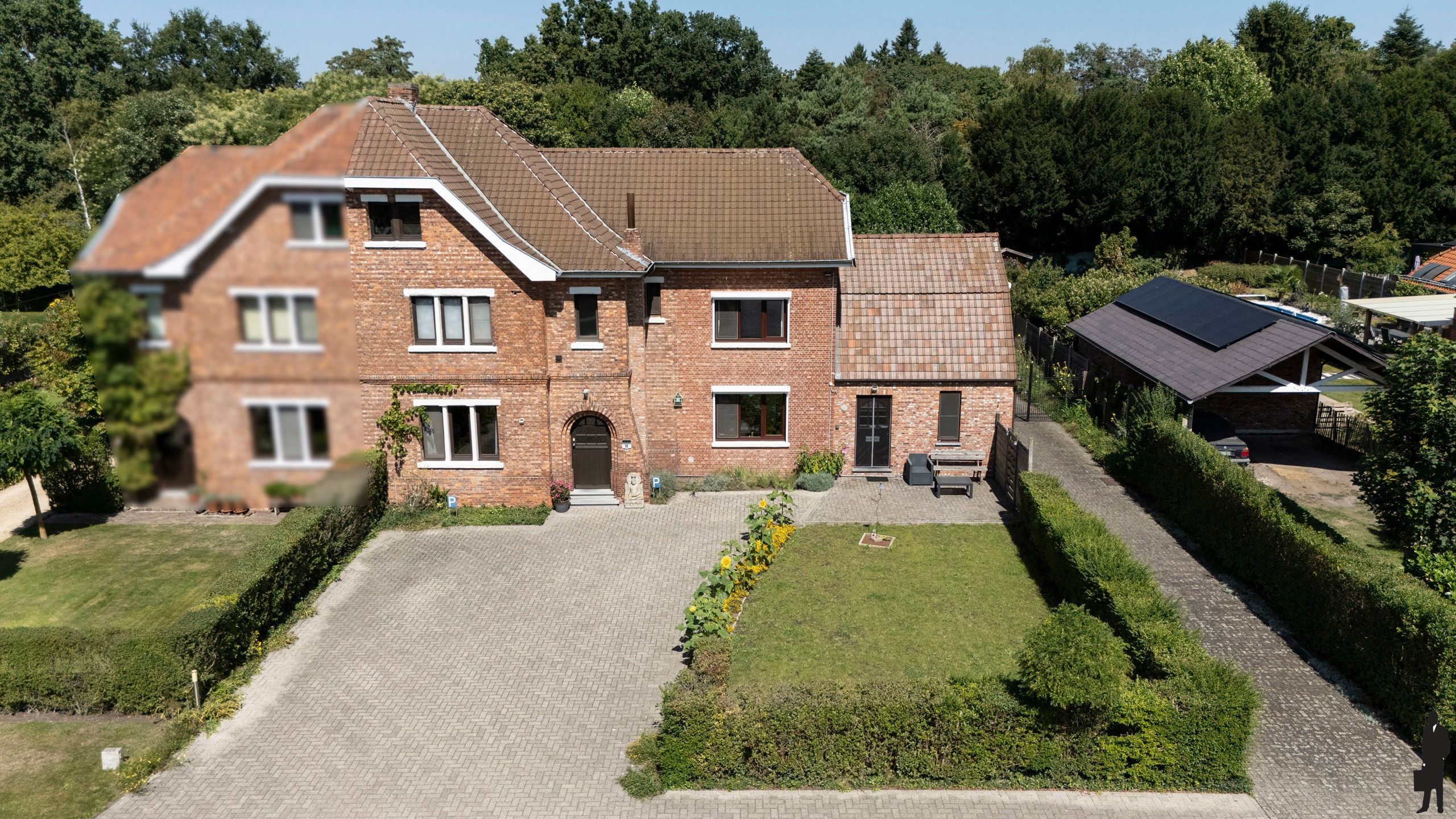 Authentieke, gerenoveerde ingenieursvilla in groen (7 slpk.) foto 27