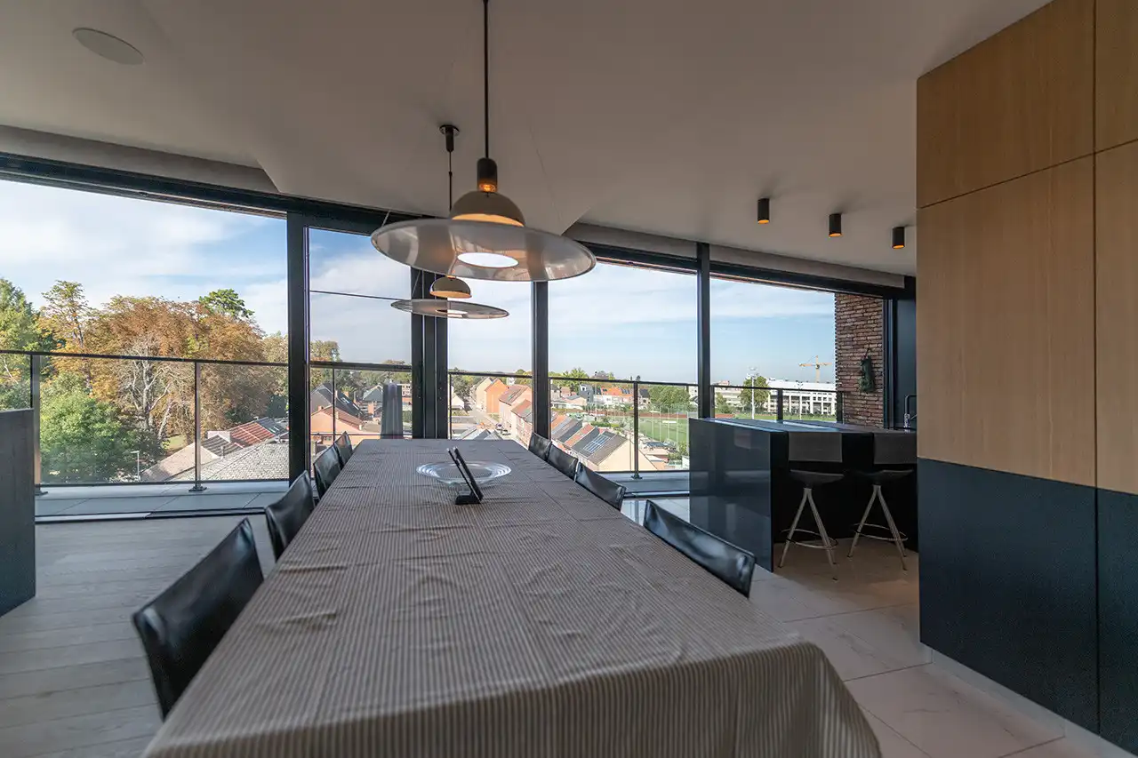 Exclusief penthouse/dakappartement met riante zonneterrassen, parkzicht & ondergrondse autostaanplaats(en) foto 8