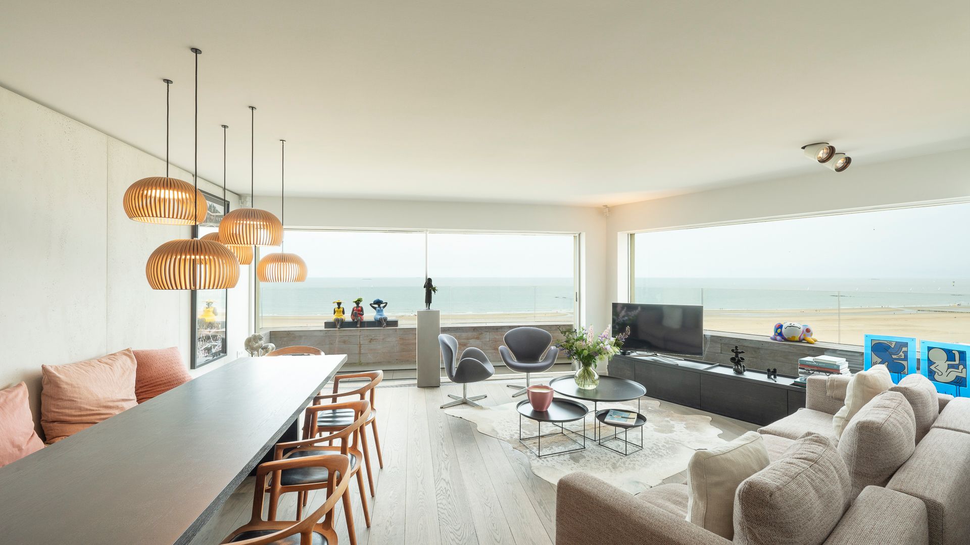 Magnifiek hoekappartement met zalig zicht op zee en de kustlijn foto 1