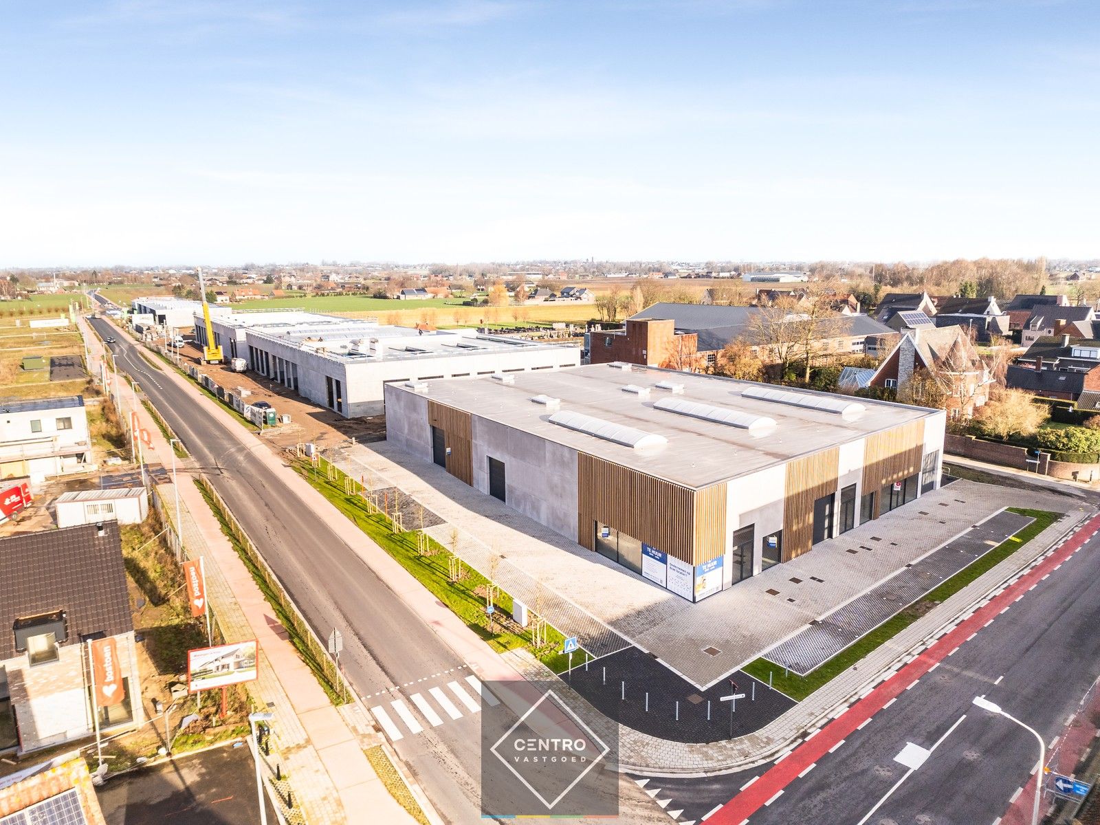 NB-magazijn van ±320m² mét 2 parkeerplaatsen in bedrijfsverzamelgebouw te DENTERGEM. foto 11