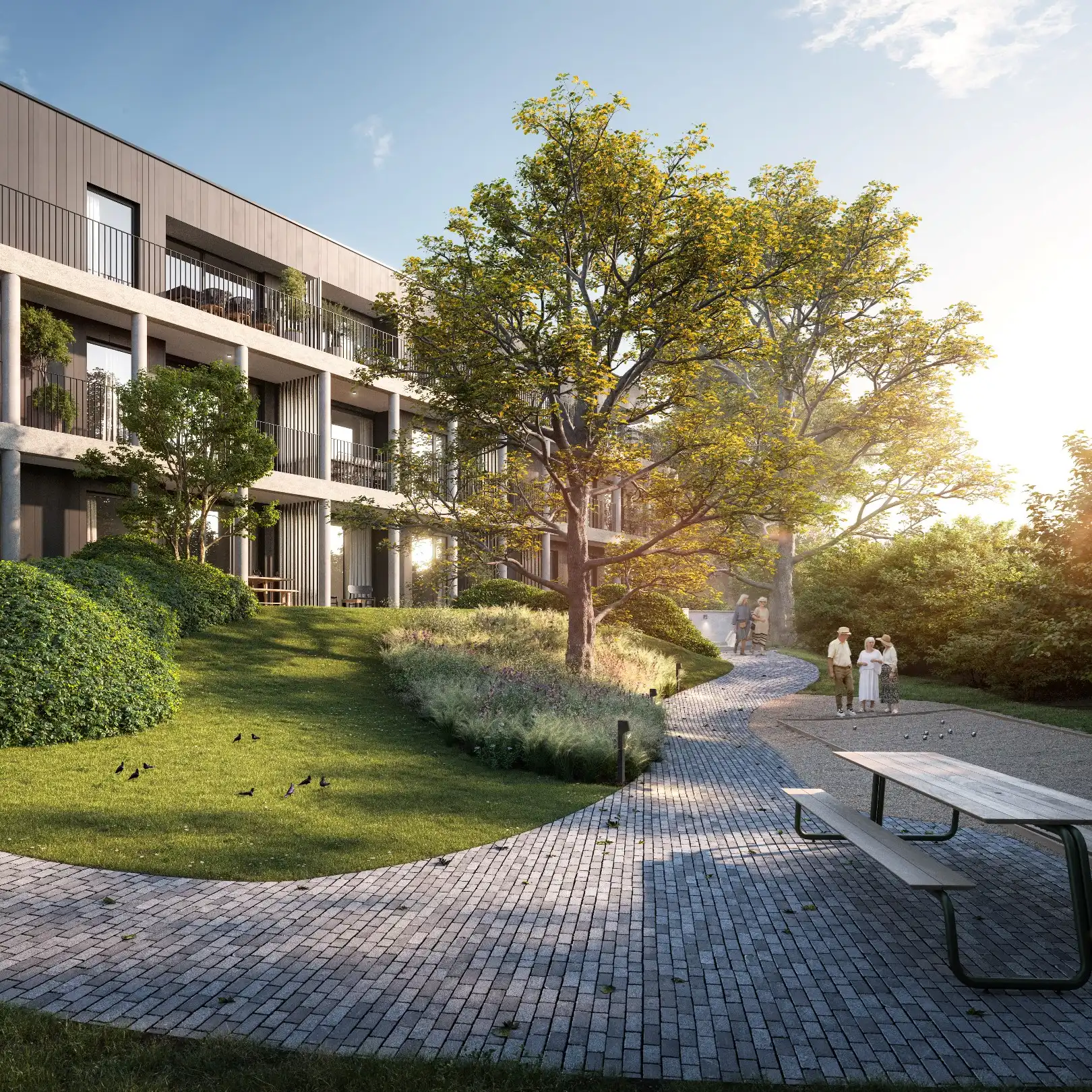 Modern appartement met 2 terrassen foto 8