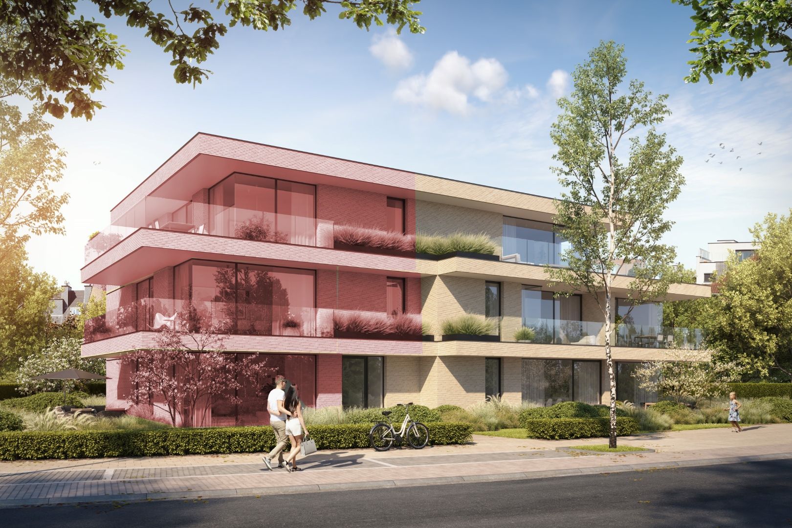 Nieuwbouw residentie i/h centrum van Koksijde. foto 3