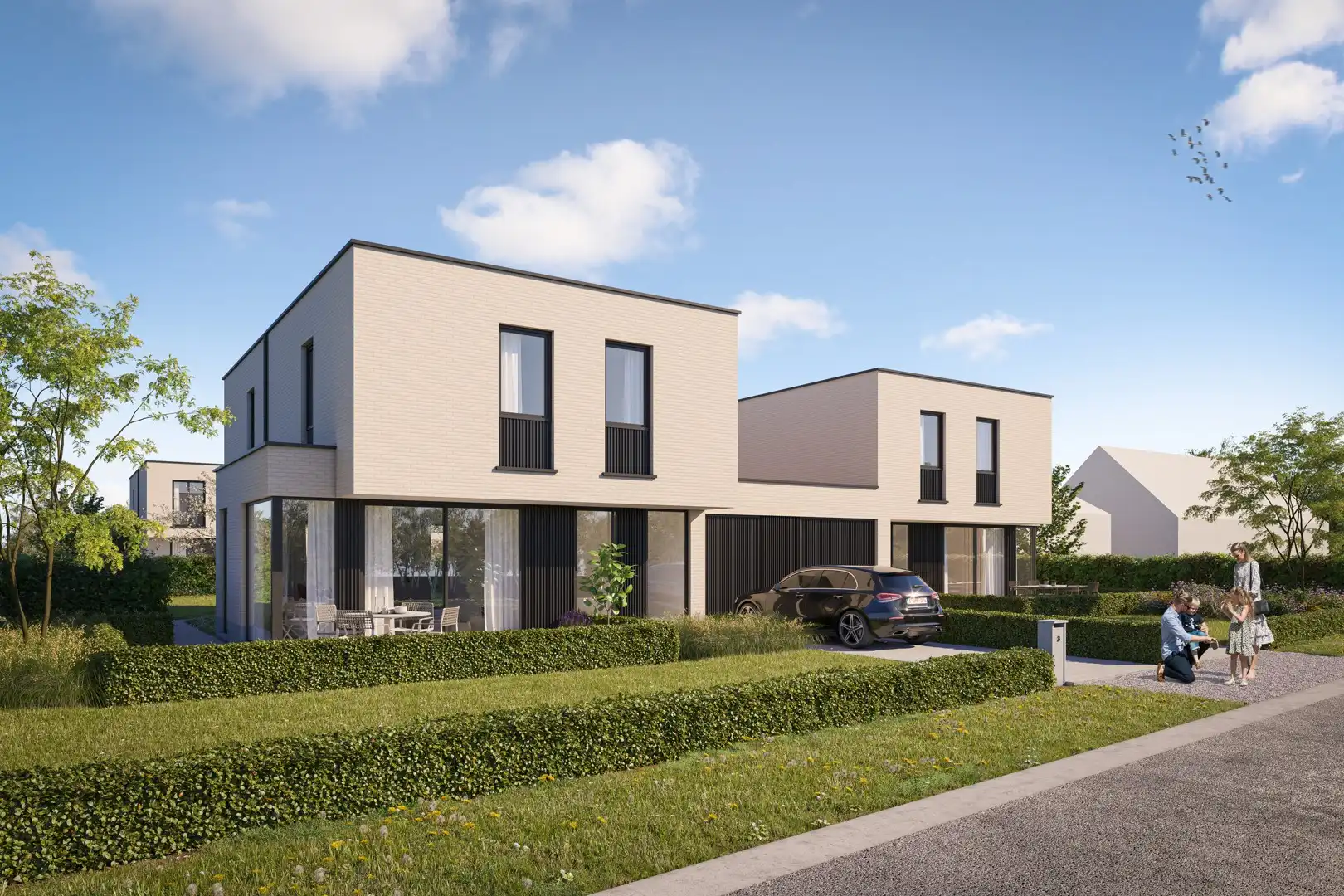 Moderne gezinswoningen met 3 ruime slaapkamers, 2 badkamers en inpandige garage! foto 5