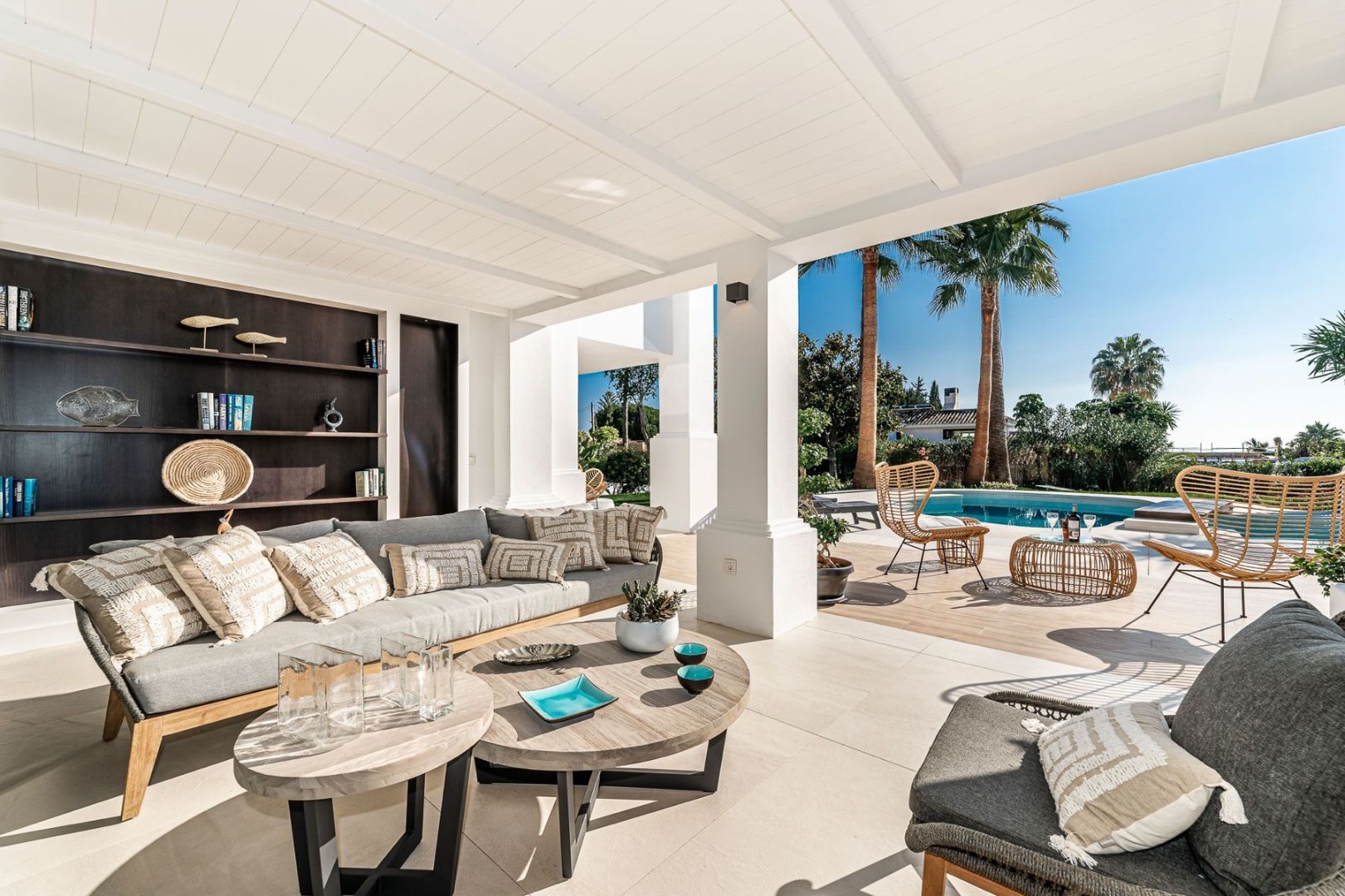 ZELDZAME EIGENTIJDSE VILLA IN IBIZA-STIJL IN NAGUELES foto 14