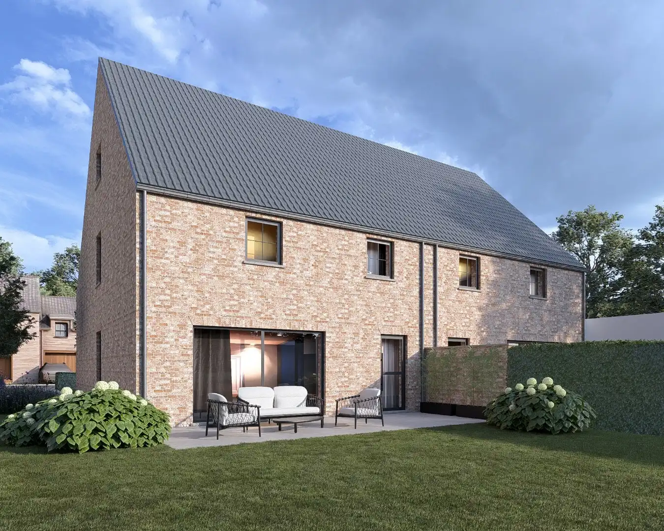 BEN-nieuwbouwwoning (CASCO) op een perceel van 04a70ca op een rustige locatie te Neeroeteren!  foto 8