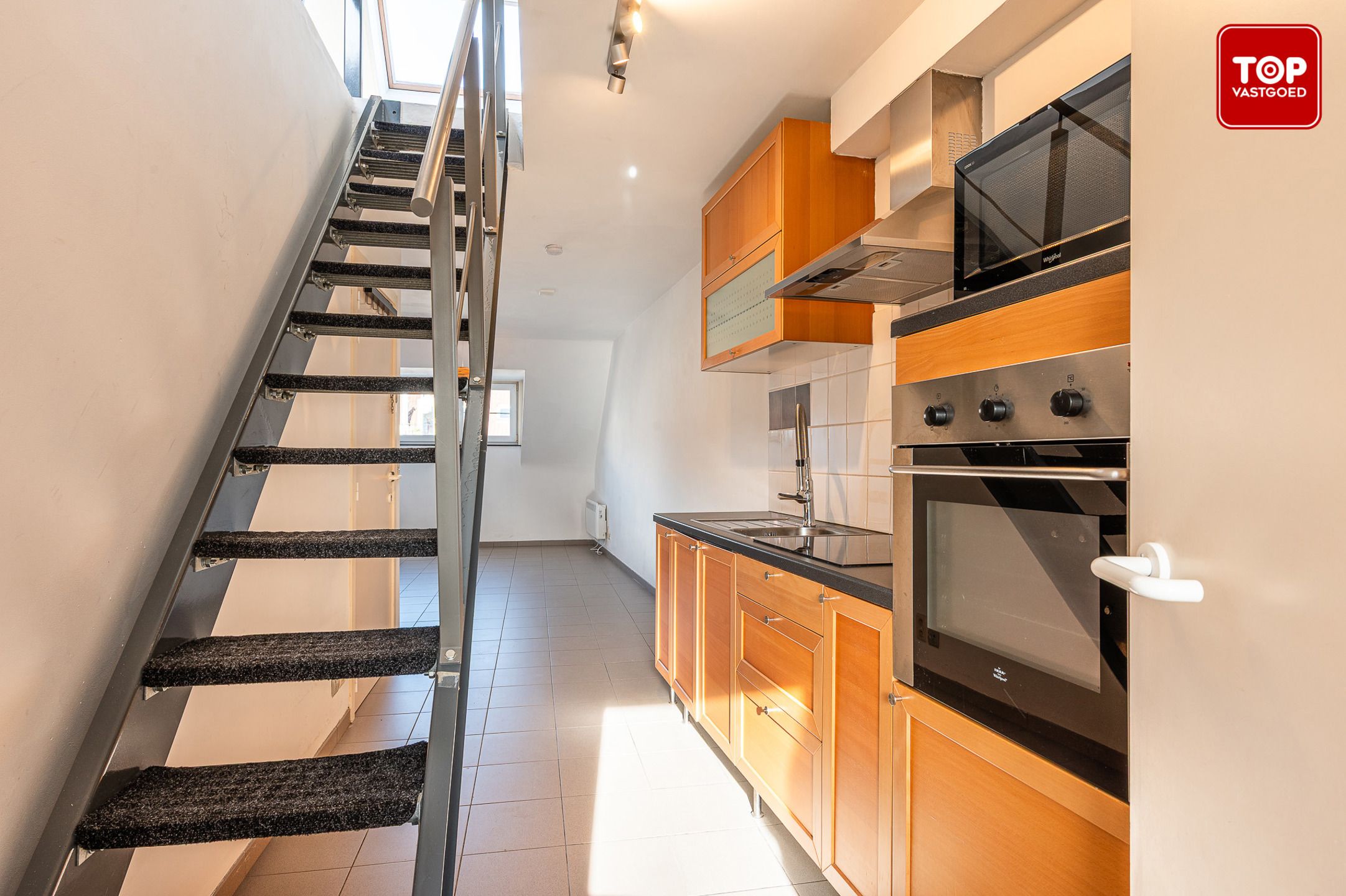 Duplexappartement, 1 slaapkamer in centrum Gent foto 4