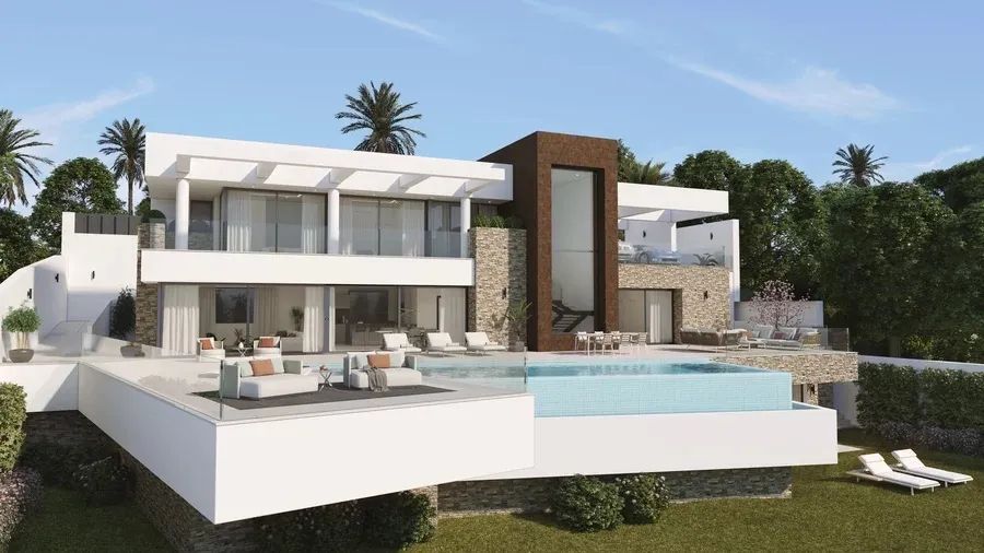 Adembenemende villa met panoramisch zeezicht foto 3