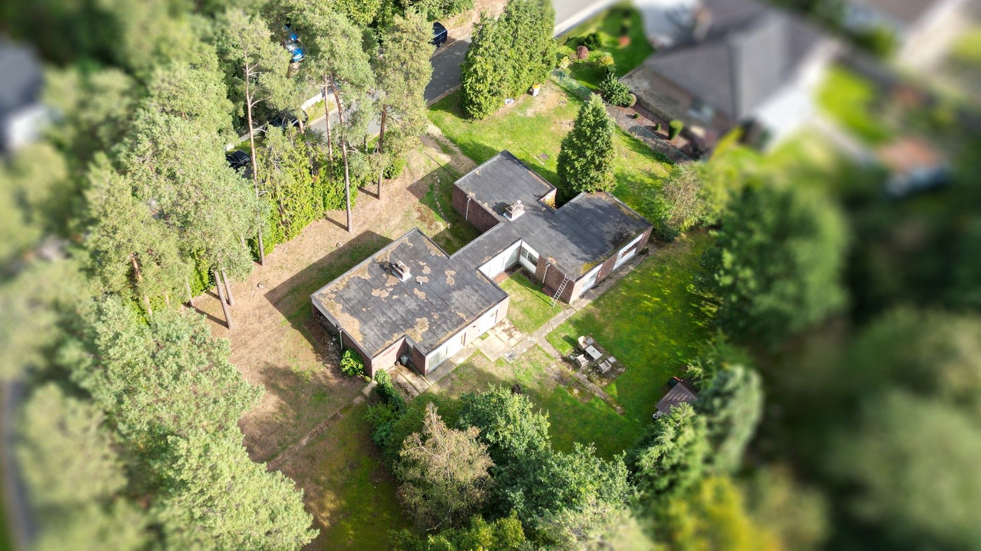Unieke gelijkvloerse woning (242 m²) op een uitzonderlijk groot perceel van 28a 17ca