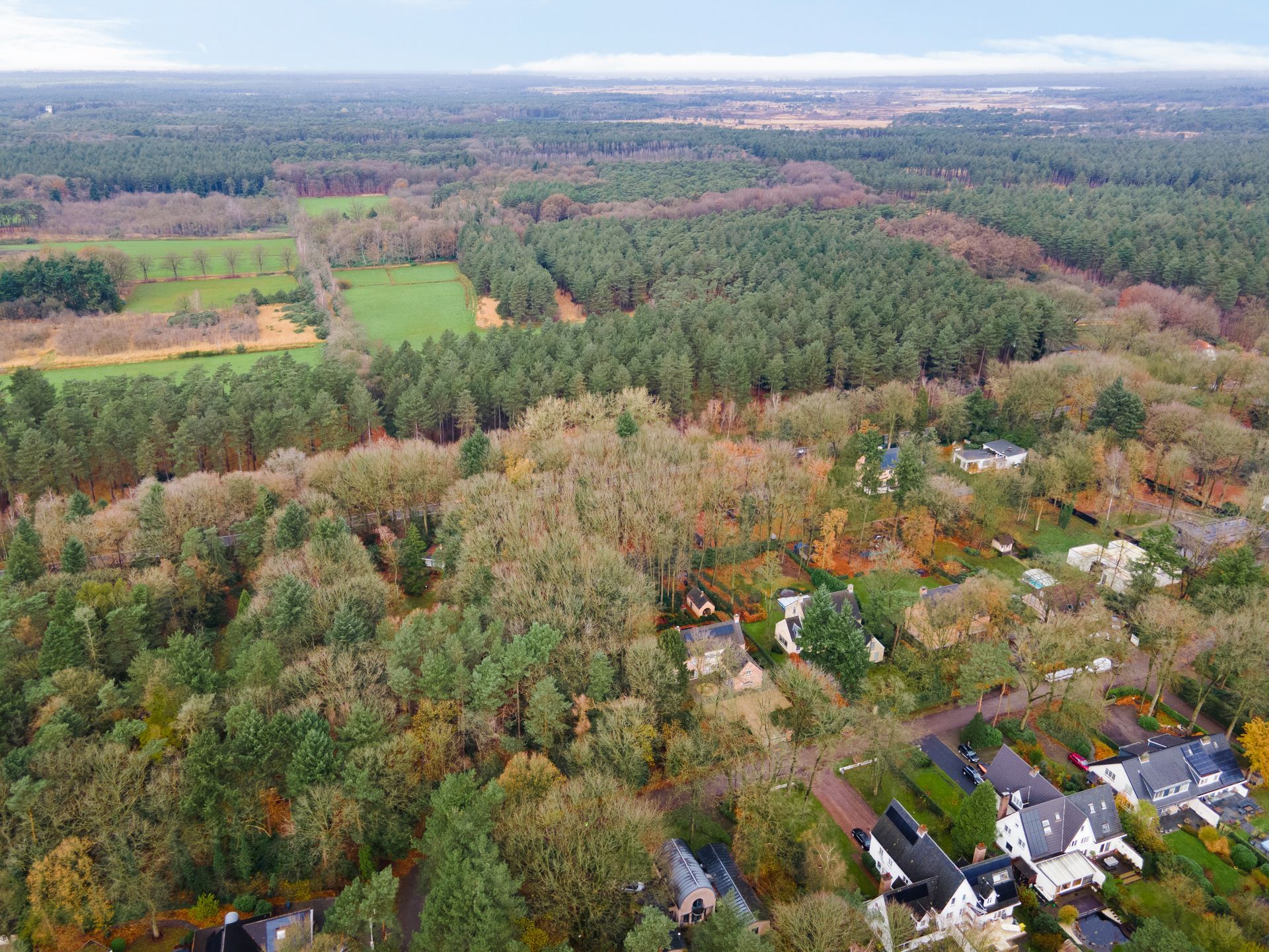 Bouwgrond met unieke ligging en zuid gerichte tuin vlakbij Kalmthoutse Heide. foto 4