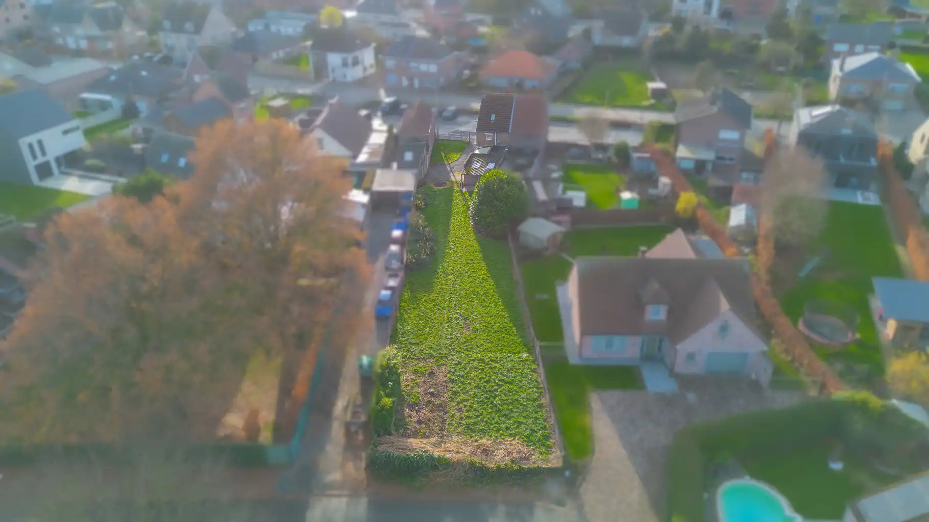 Bouwgrond  voor halfopen bebouwing (Lot 1) foto {{pictureIndex}}