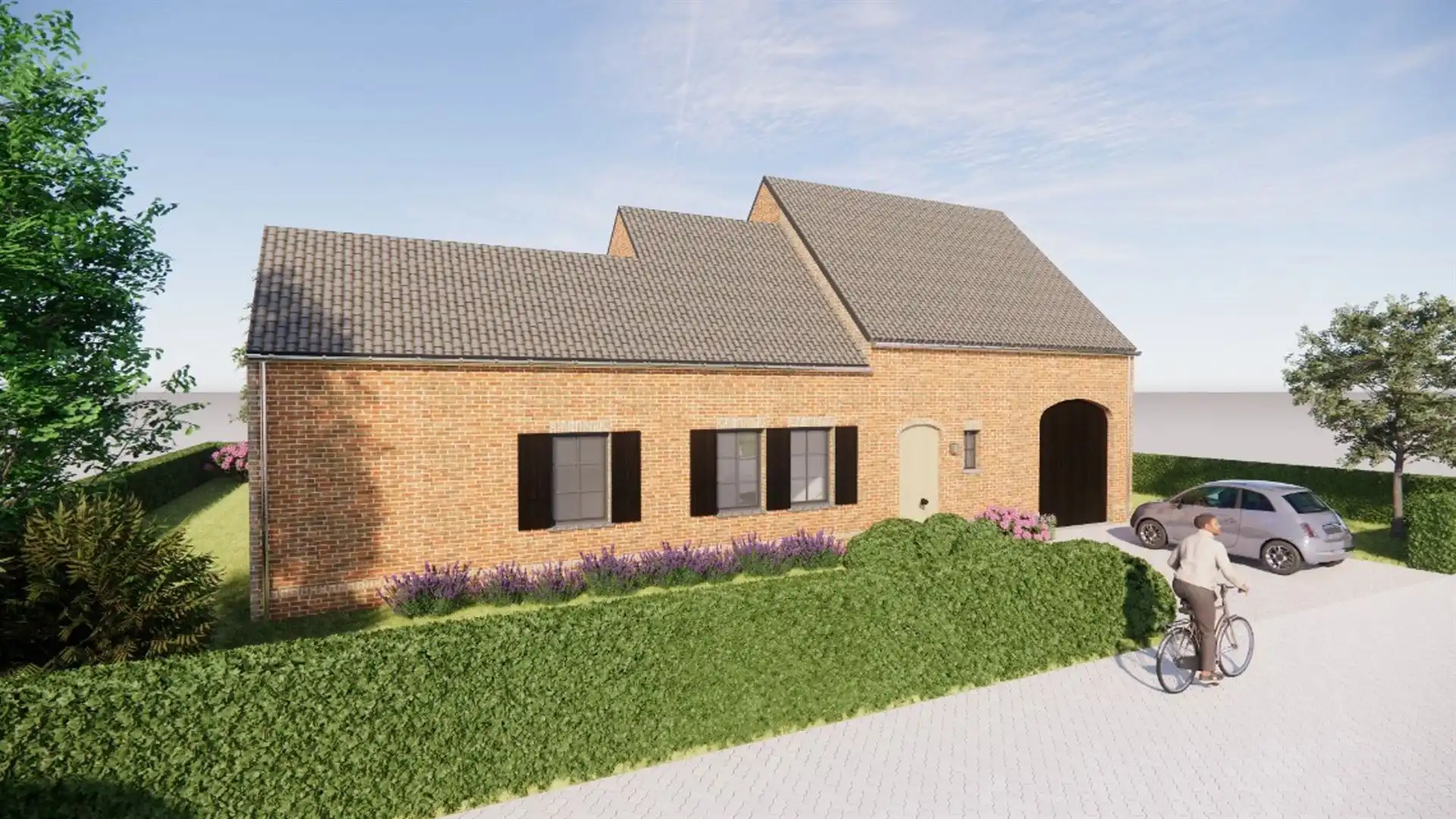 Landelijke nieuwbouwvilla langs de Steenweg in Gavere foto 9