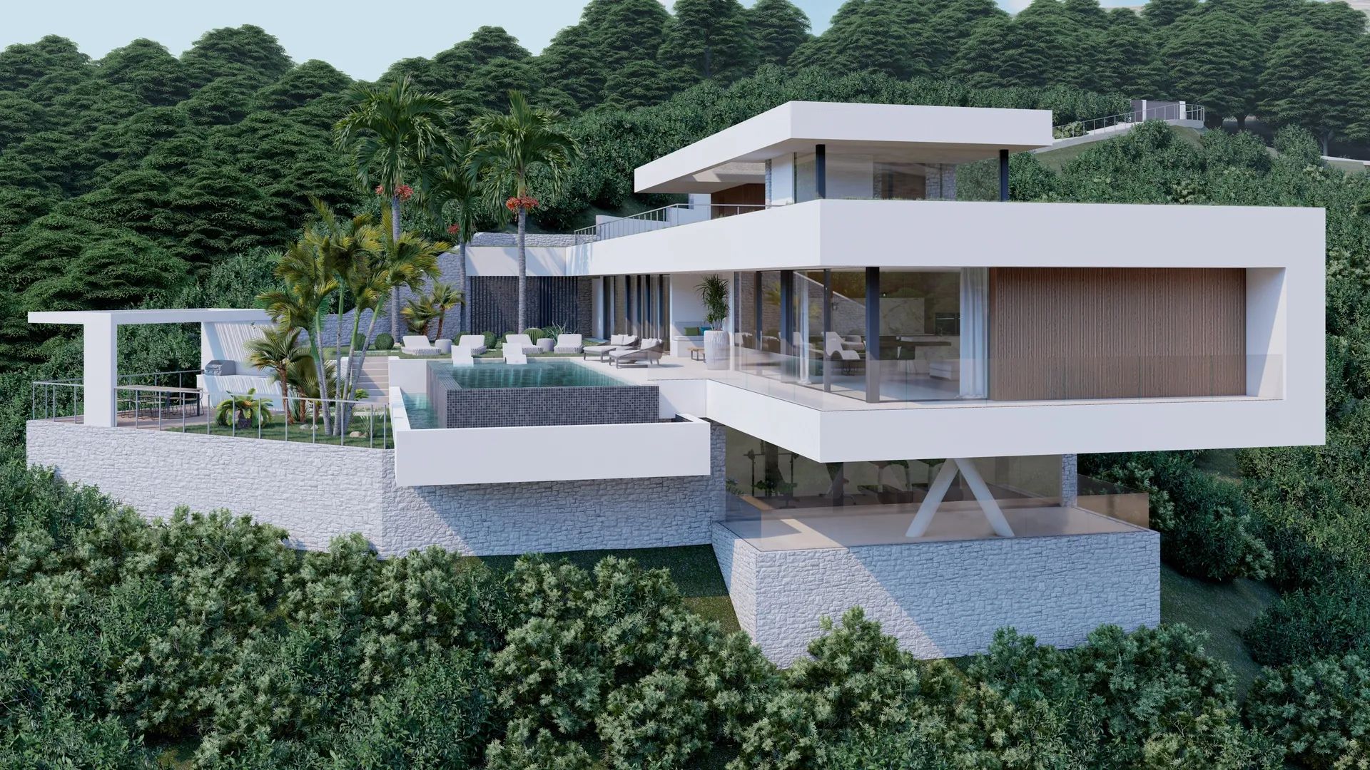 Unieke villa: privacy, stijl en adembenemende vergezichten foto 4