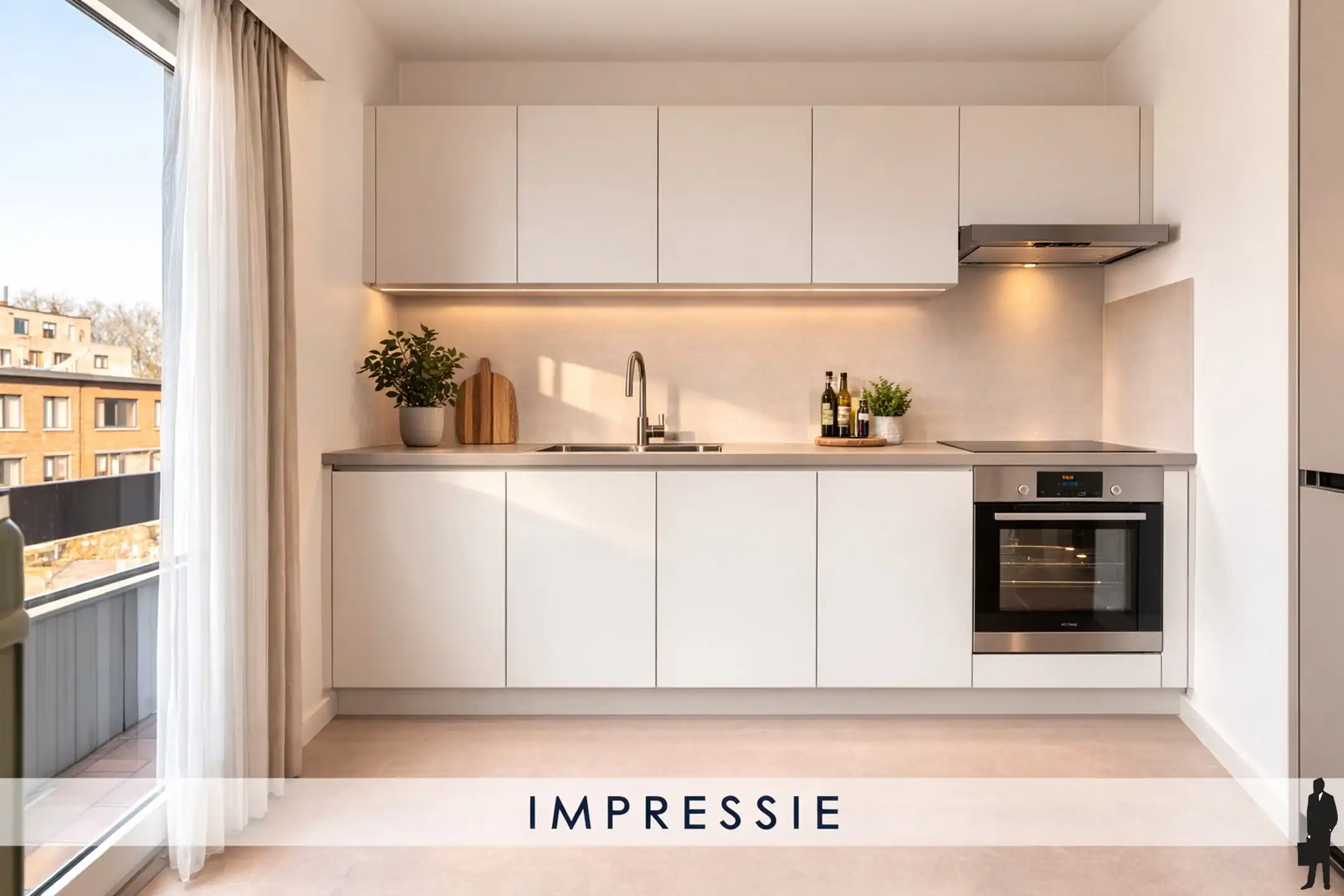 Lichtrijk appartement met 2 slaapkamers, terras én garage foto 5