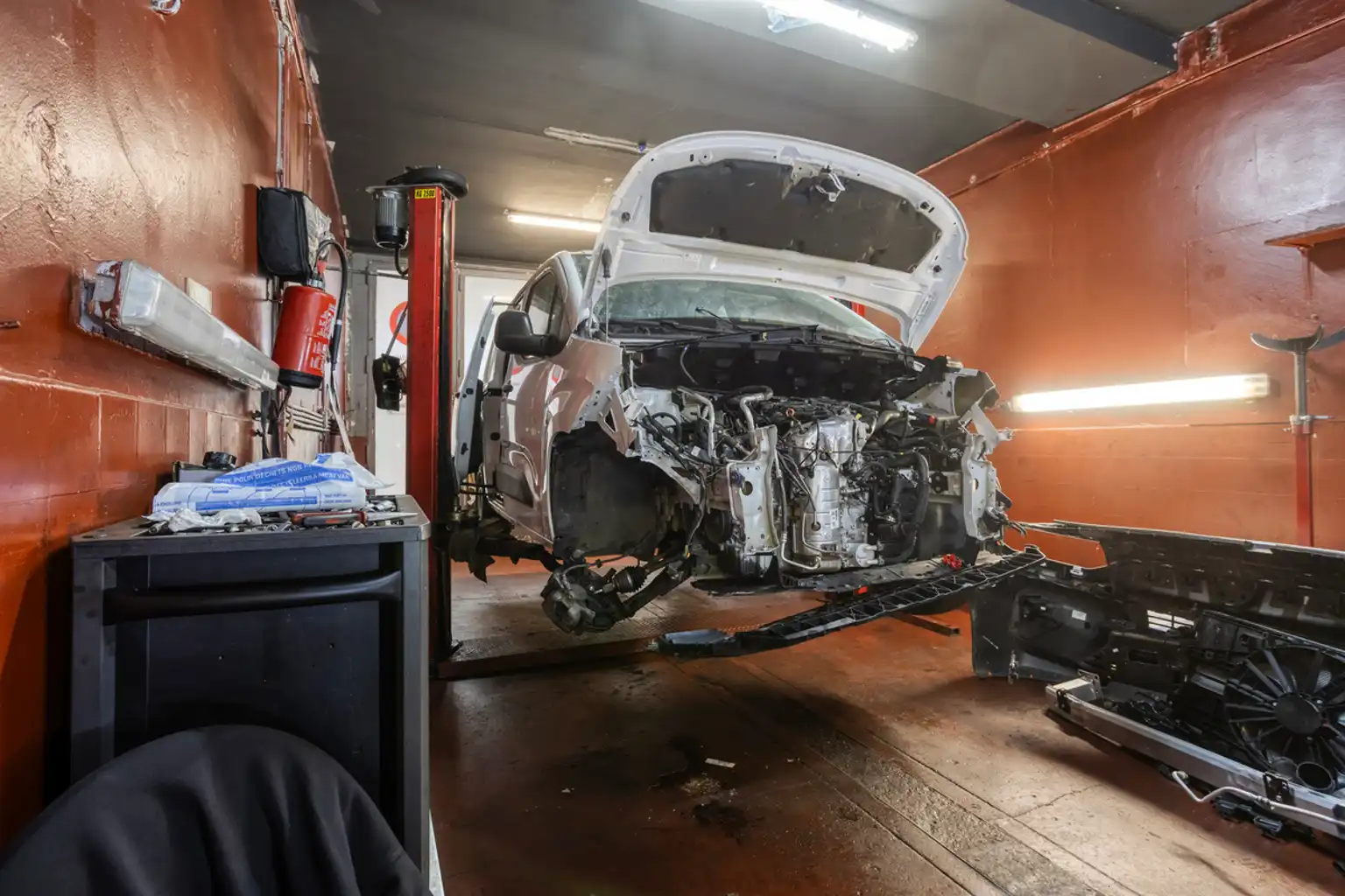 immo DAVID syelt voor: garage met commerciële ruimte foto 6