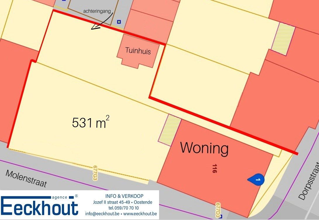 Authentieke halfopen woning met zuid georiënteerde tuin te Bredene-Dorp! foto 25