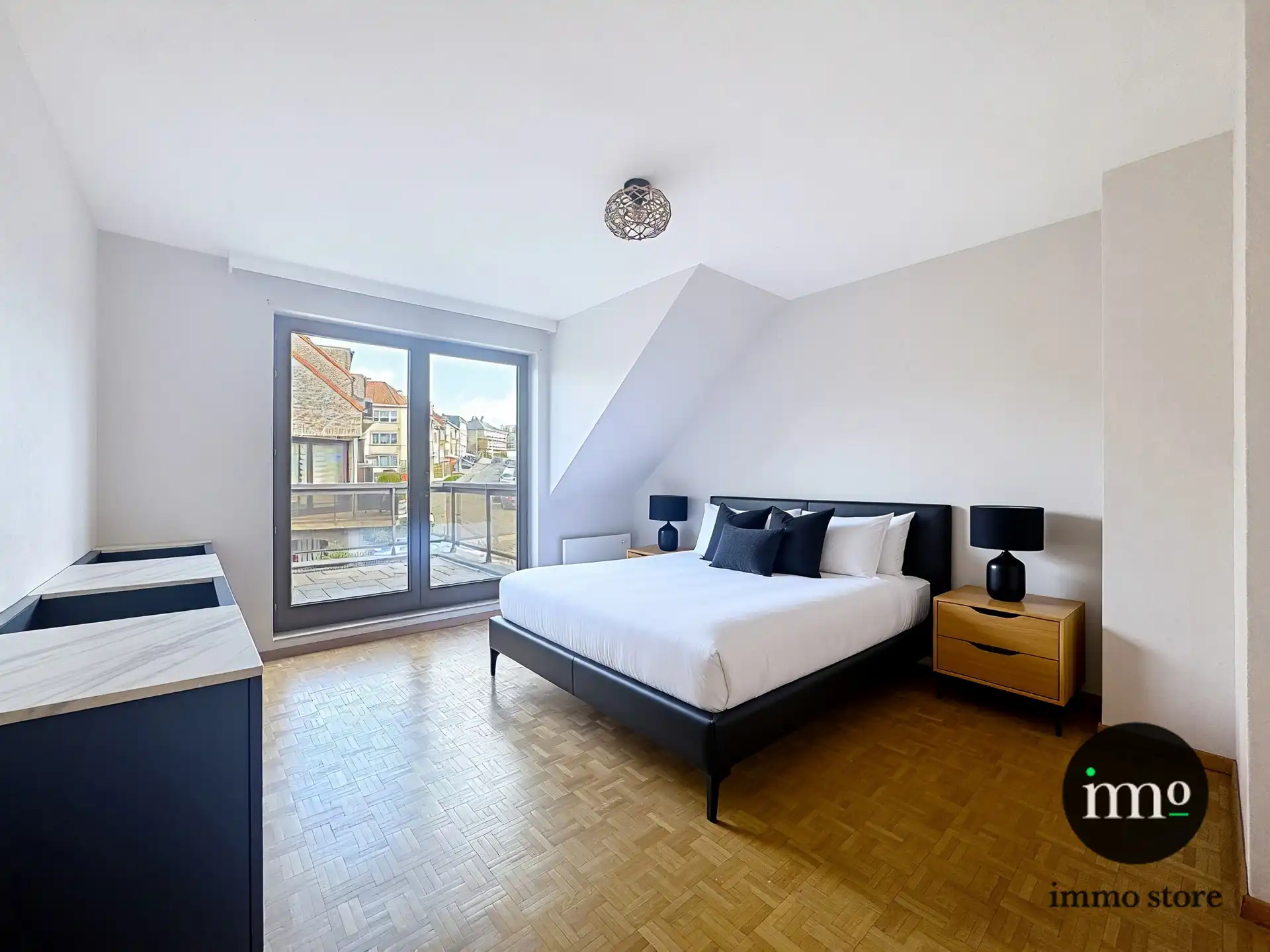 Appartement 2 kamers met ruim terras in het centrum van Dilbeek! foto 8