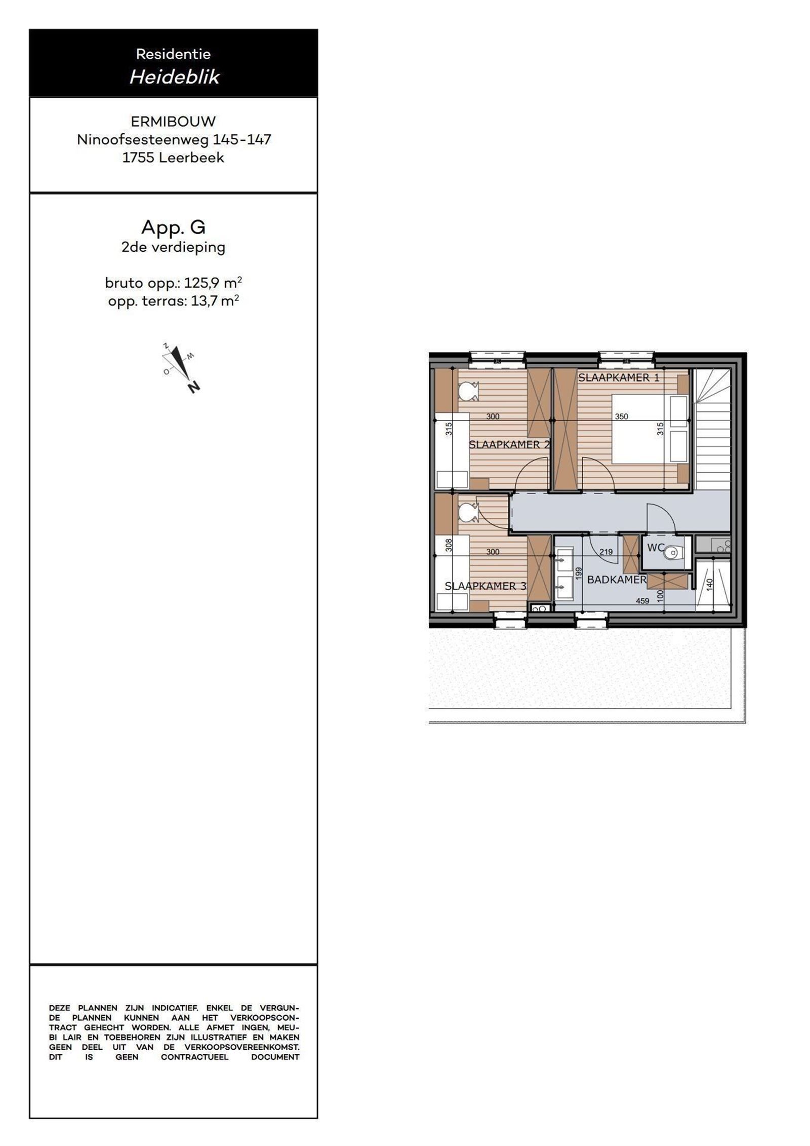 Duplex appartement met 3 slaapkamers foto 16